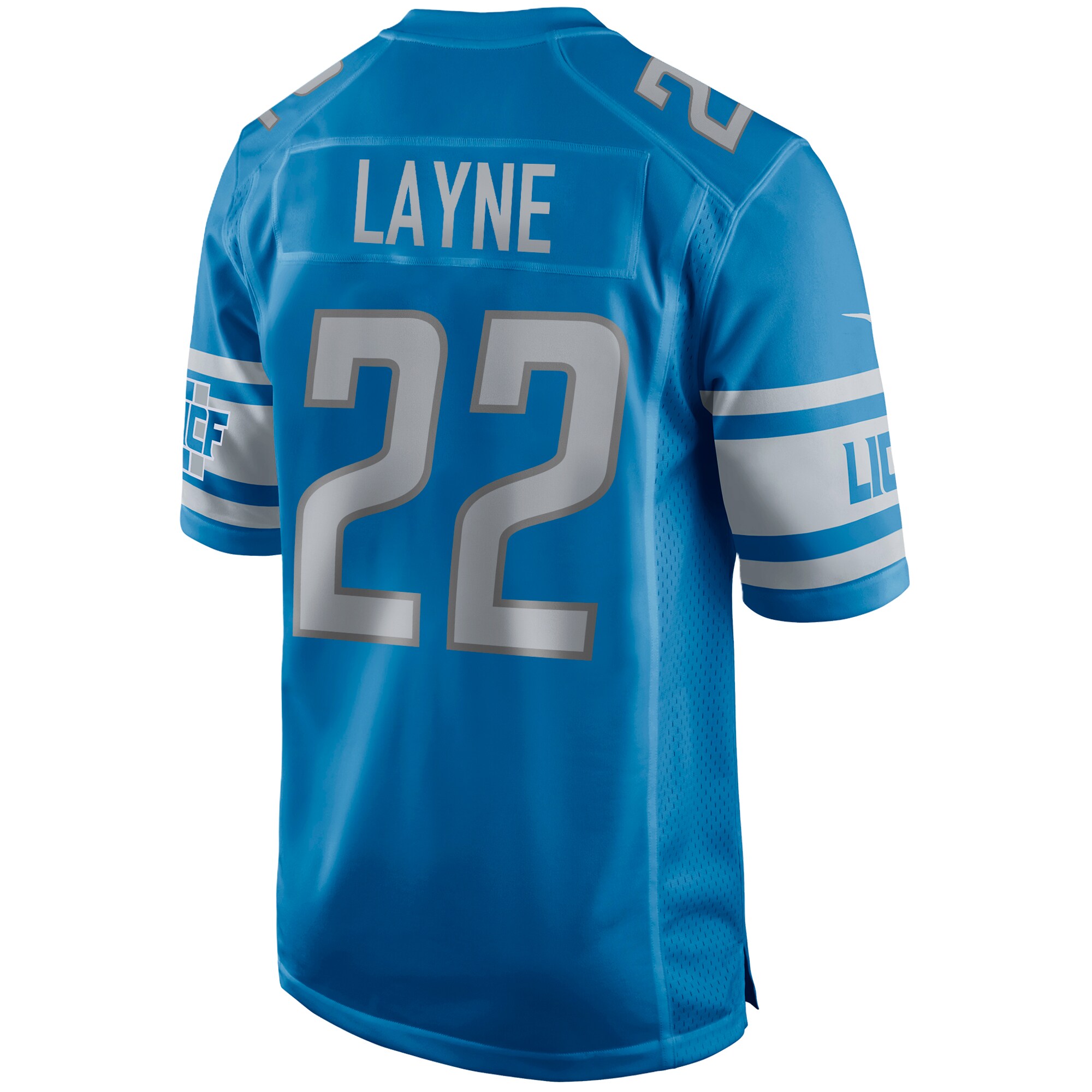 Bobby Layne Detroit Lions Nike Game Retired Player Jersey - Blue - vstockx