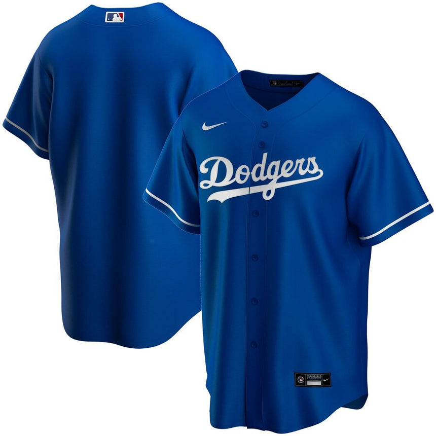 Men's Los Angeles Dodgers Royal Alternate Replica Team Jersey - vstockx