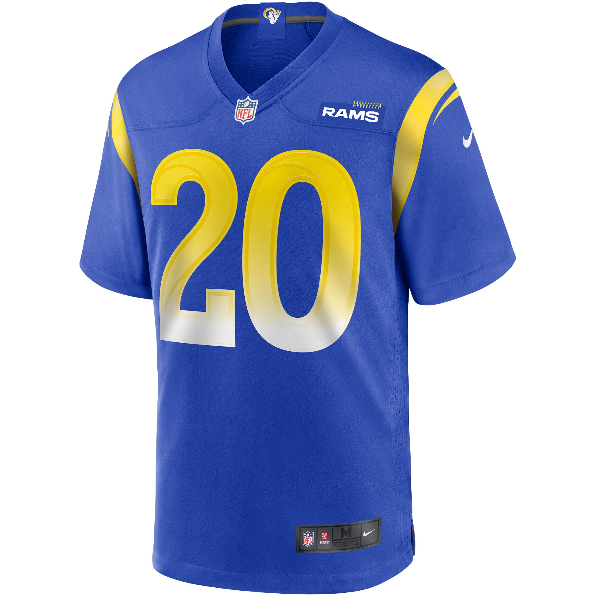 Jalen Ramsey Los Angeles Rams Nike Game Player Jersey - Royal - vstockx
