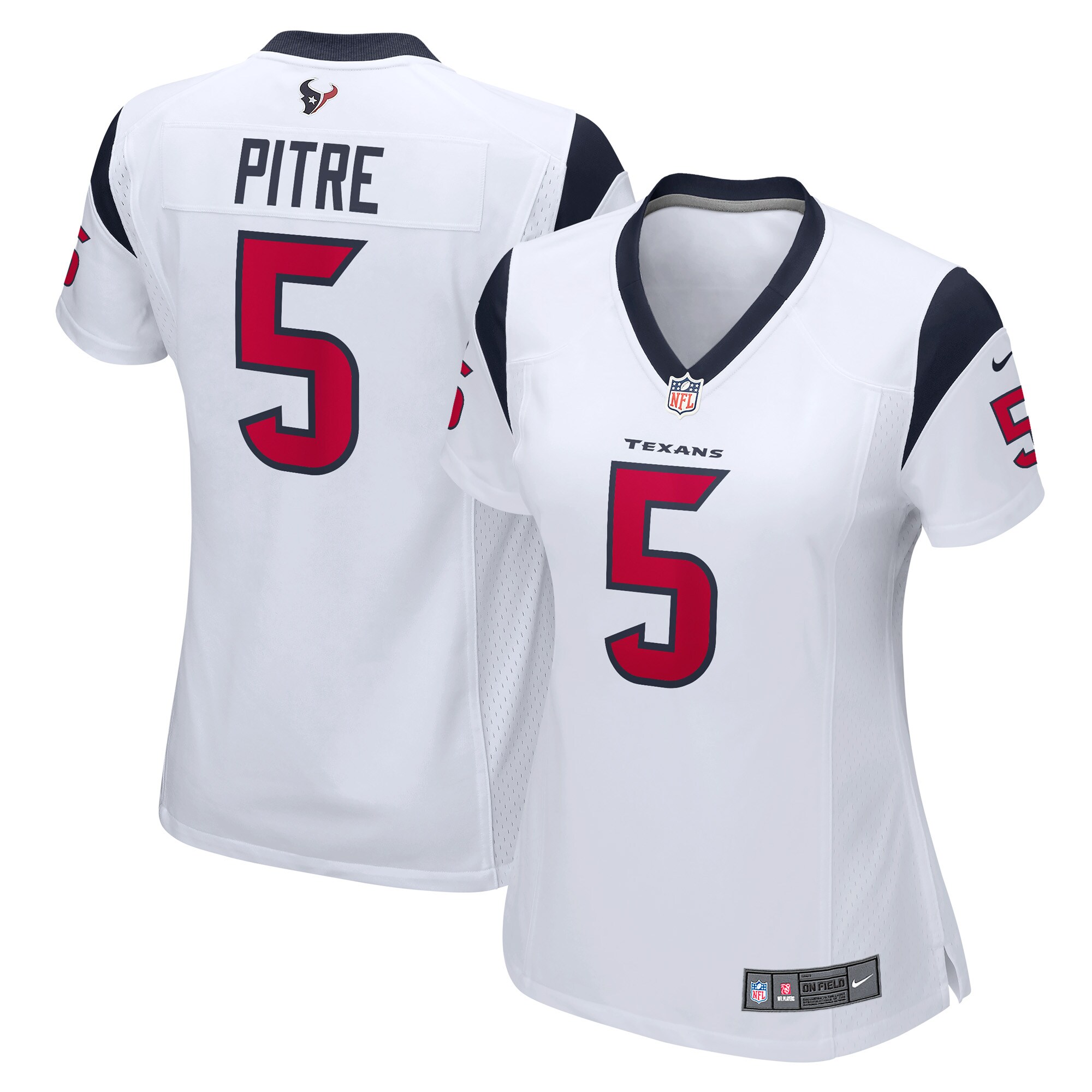 Jalen Pitre Houston Texans Nike Women's Game Player Jersey - White - vstockx