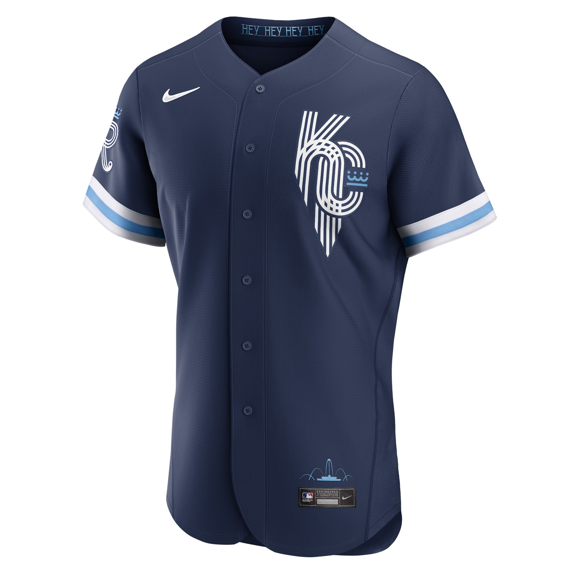 Kansas City Royals Nike 2022 City Connect Authentic Jersey - Navy - vstockx
