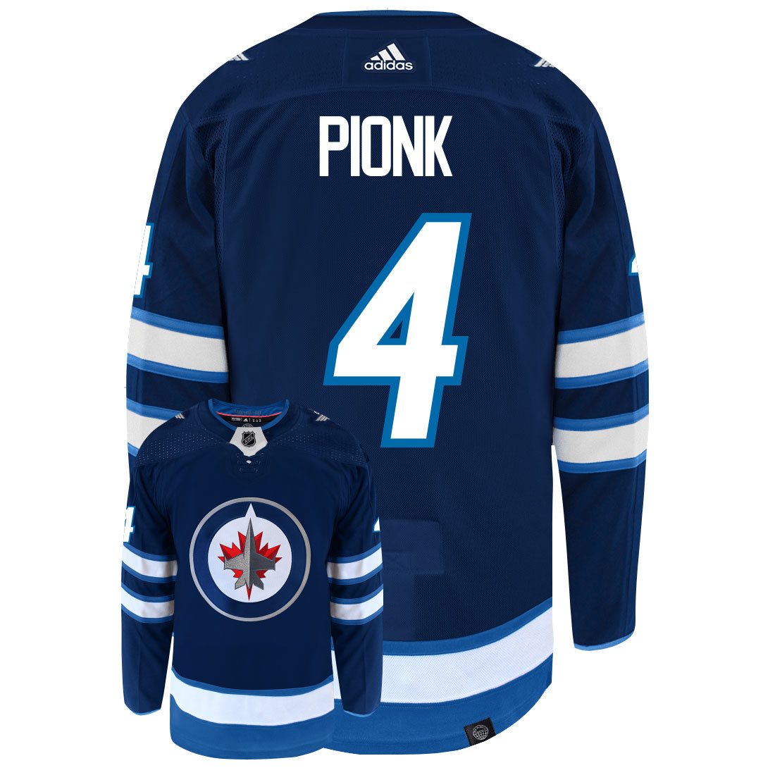 Neal Pionk Winnipeg Jets Adidas Primegreen Authentic NHL Hockey Jersey - vstockx