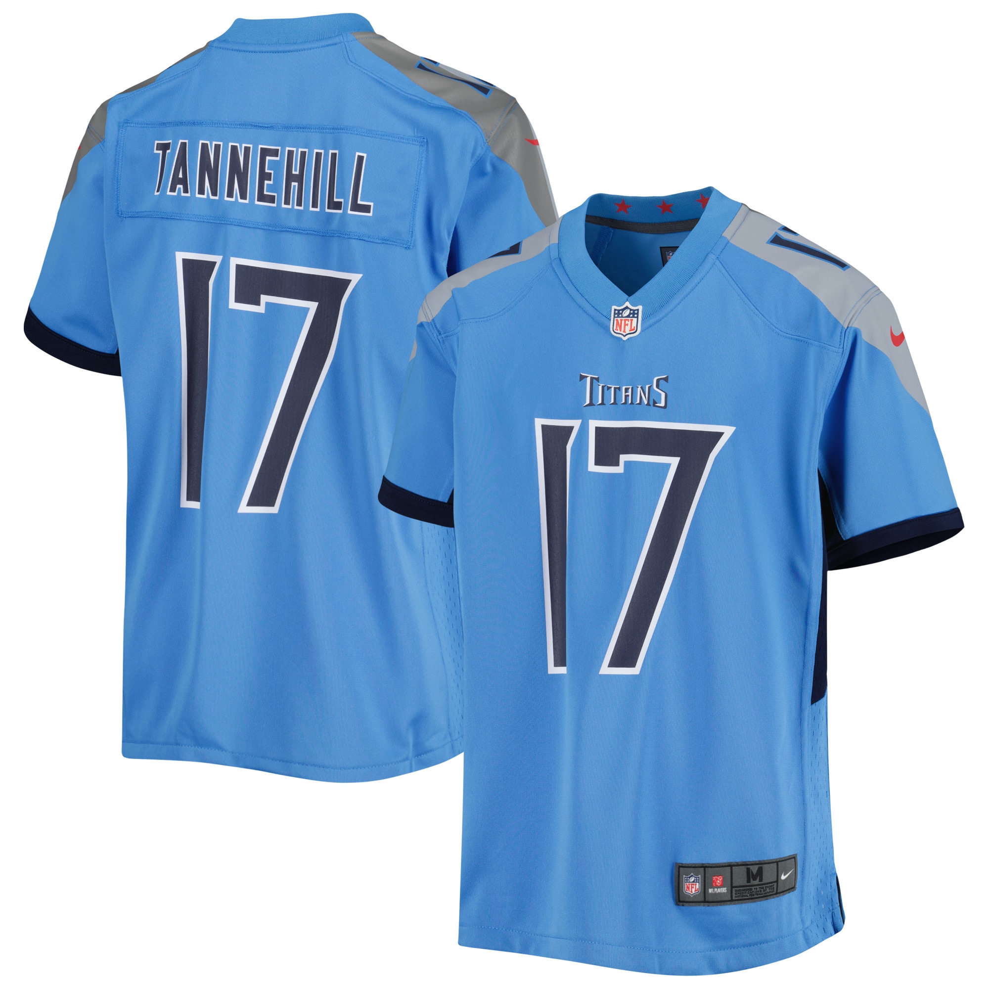 Ryan Tannehill Tennessee Titans Nike Youth Game Jersey - Light Blue - vstockx