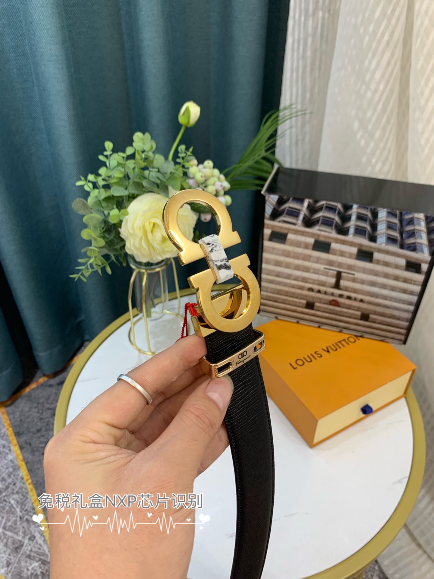 Streetwear Belt Ferragamo 319158 size:3.5cm - vstockx