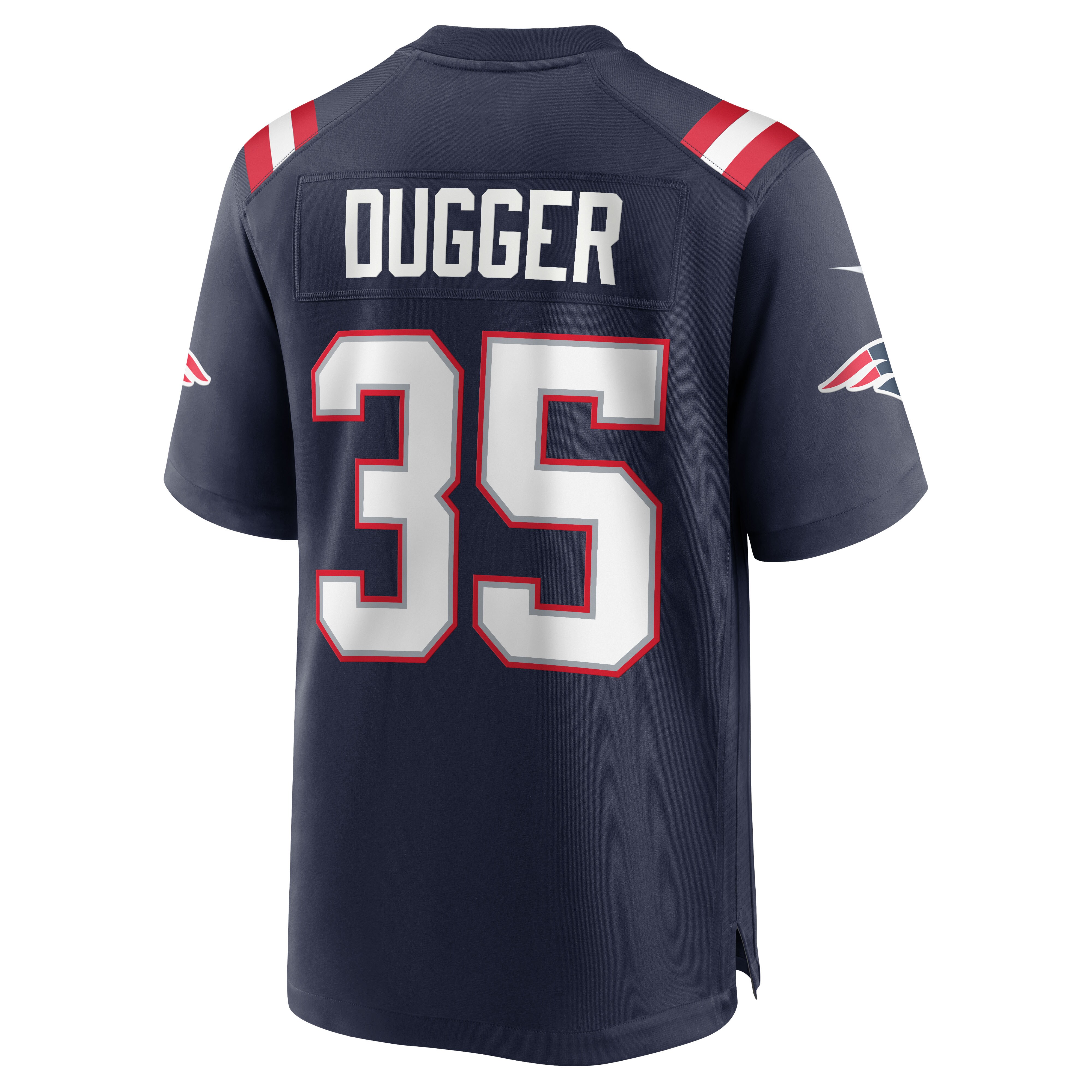 Kyle Dugger New England Patriots Nike Team Game Jersey - Navy - vstockx