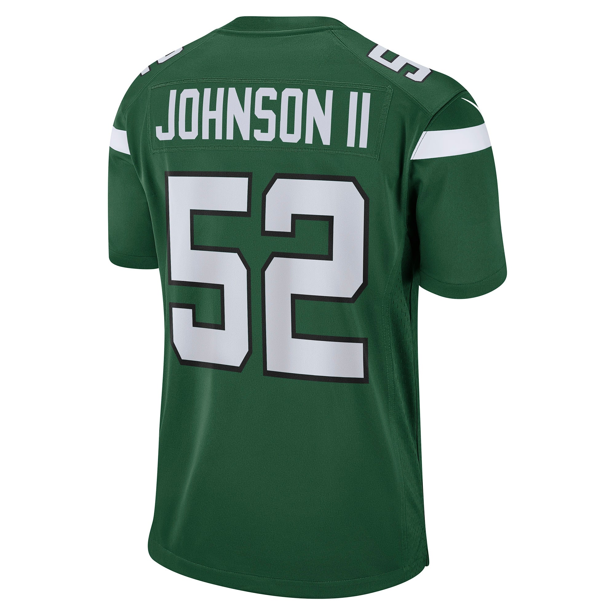 Men's Nike Jermaine Johnson II Green New York Jets Player Game Jersey - vstockx