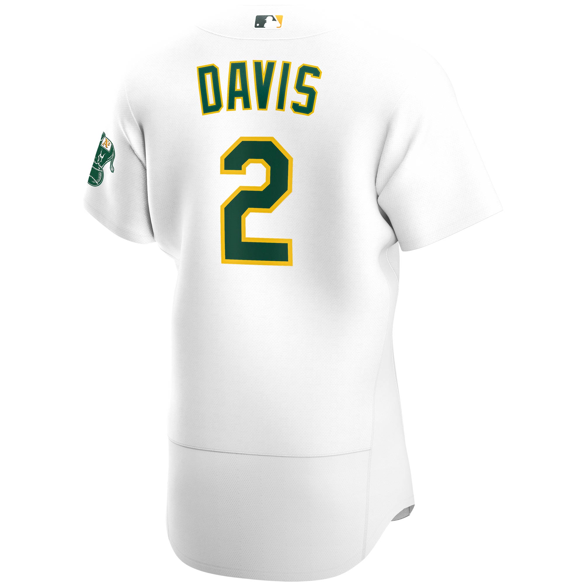 Khris Davis Oakland Athletics Nike Home Authentic Player Jersey - White - vstockx