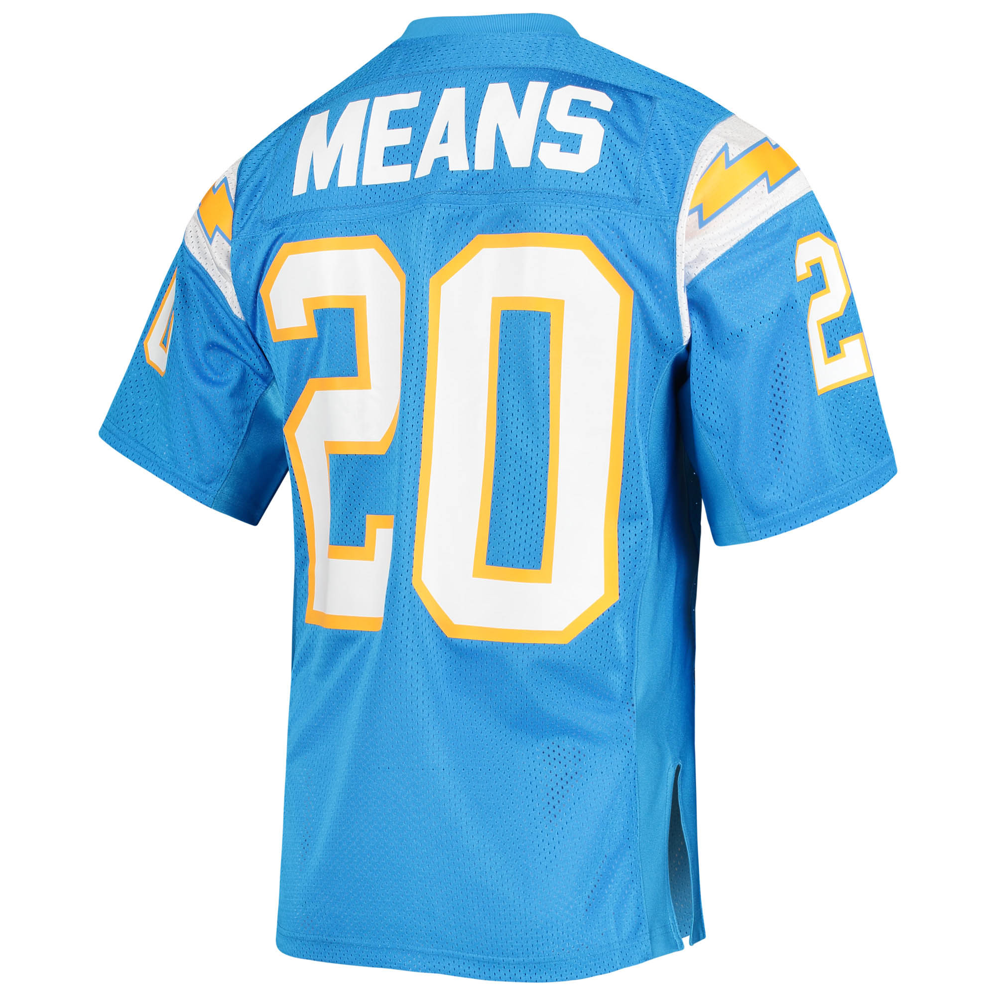 Natrone Means Los Angeles Chargers Mitchell & Ness Authentic Retired Player Jersey - Powder Blue - vstockx