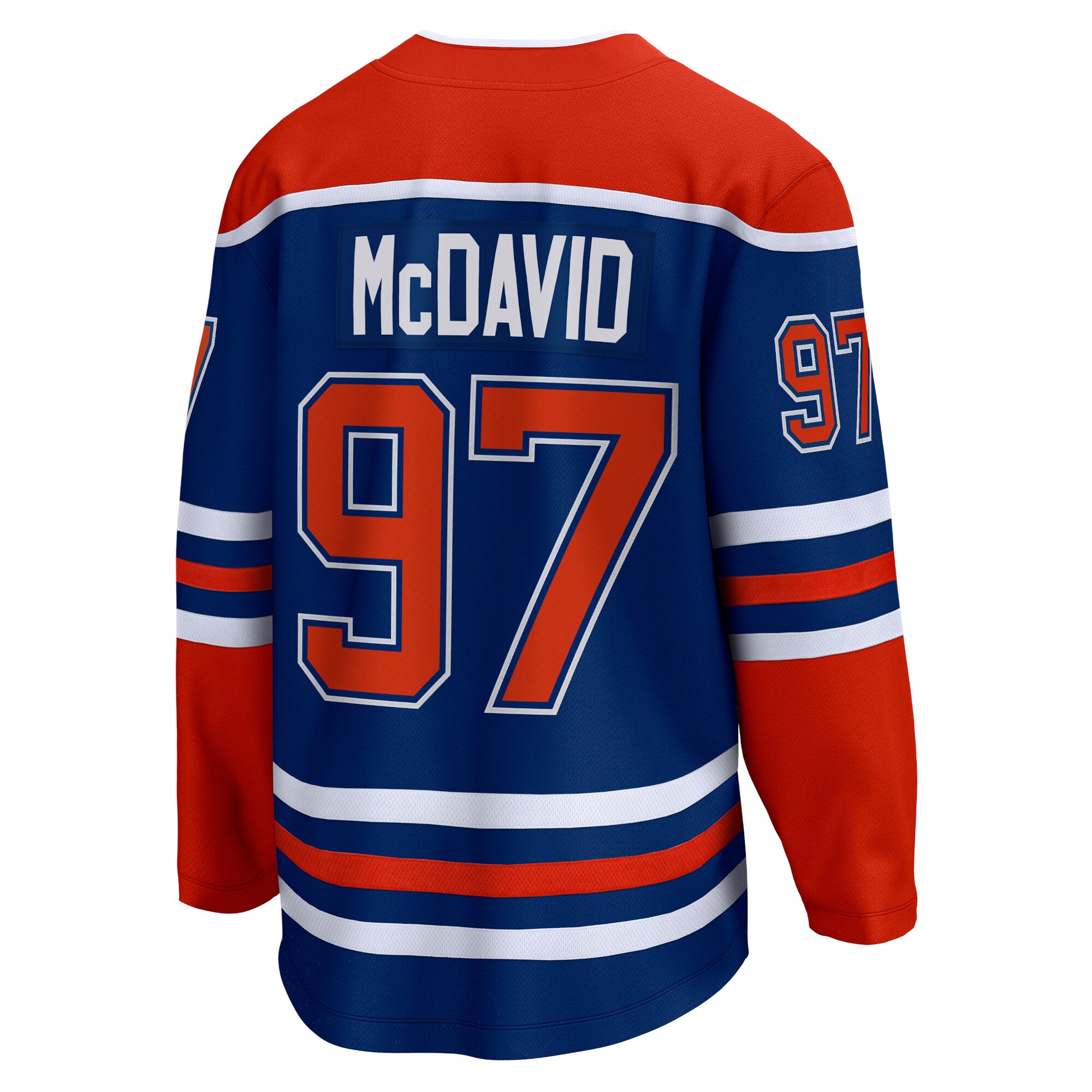 Connor McDavid Edmonton Oilers Fanatics Branded Home Premier Breakaway Player Jersey - Royal - vstockx