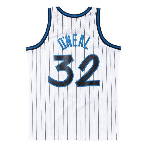 Men's Shaquille O'Neal Orlando Magic 1993-94 White Swingman Replica Jersey By Mitchell & Ness - vstockx