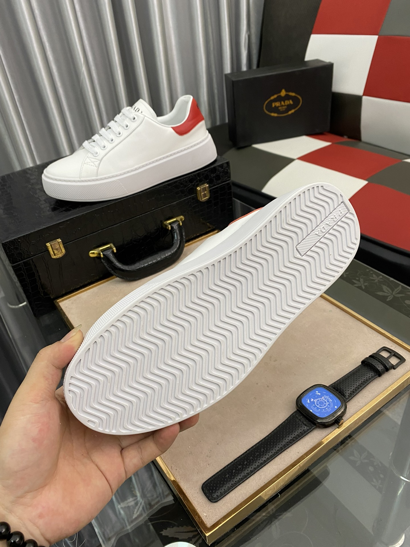 Prada Macro sneaker 2 - vstockx