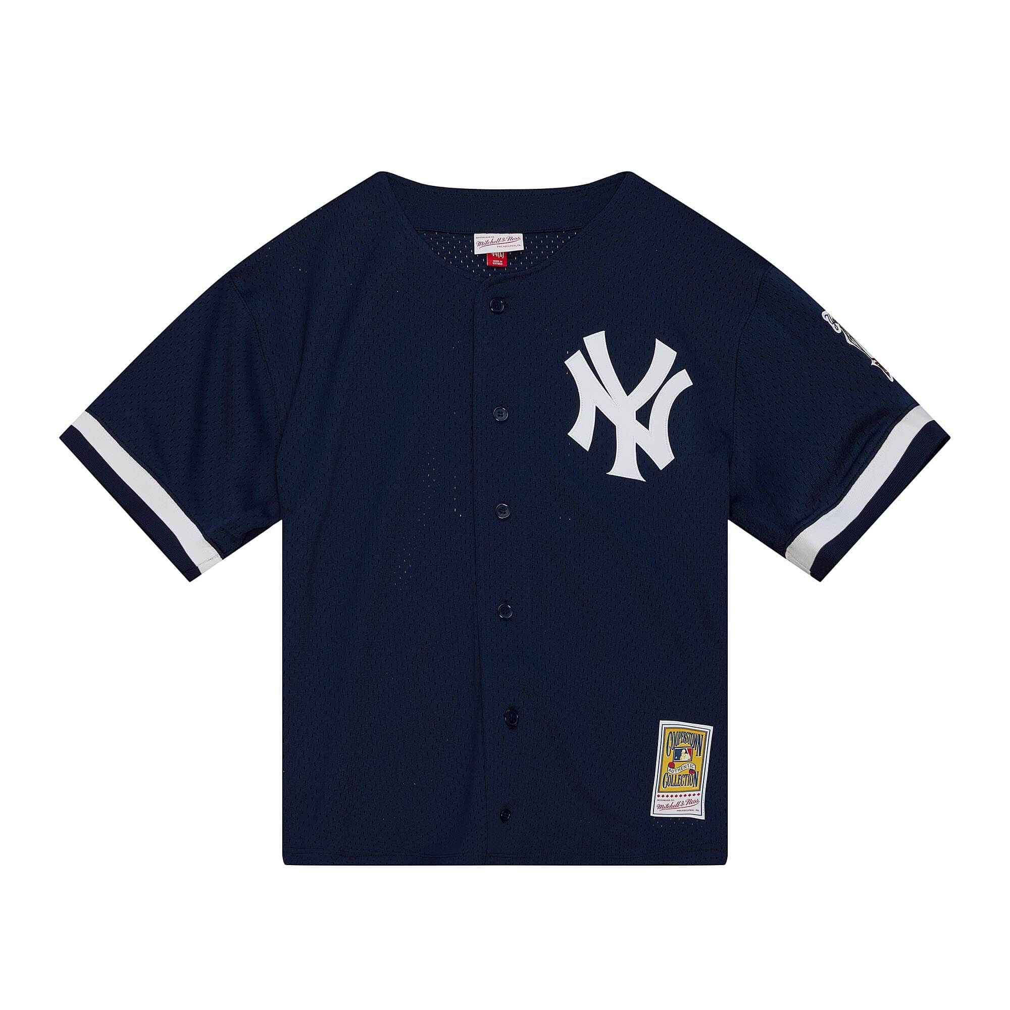 Authentic Derek Jeter New York Yankees 1998 BP Jersey - vstockx
