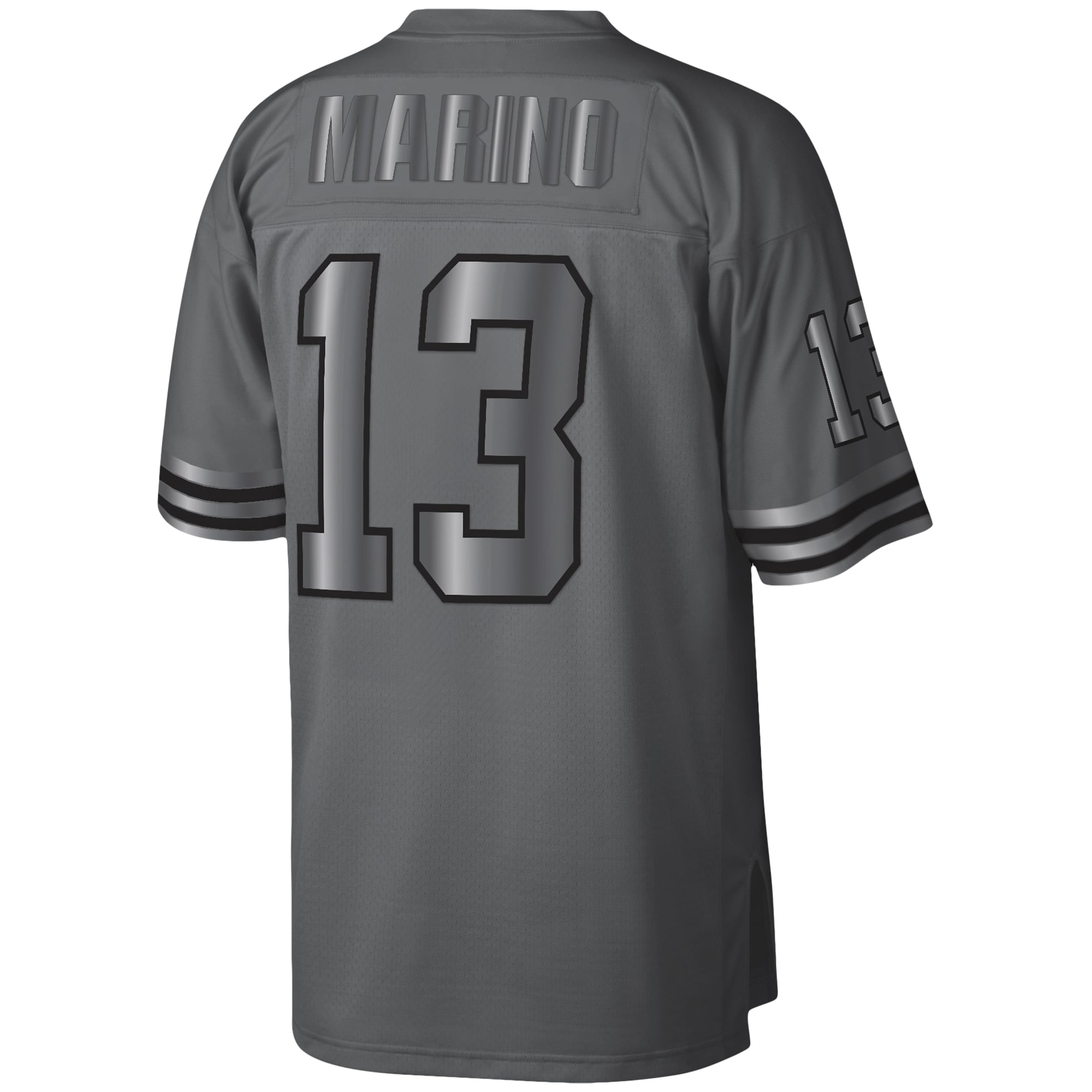 Dan Marino Miami Dolphins Mitchell & Ness 1984 Retired Player Metal Legacy Jersey - Charcoal - vstockx