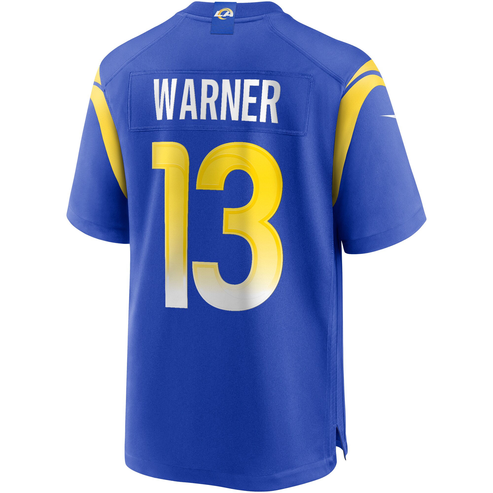 Kurt Warner Los Angeles Rams Nike Game Retired Player Jersey - Royal - vstockx