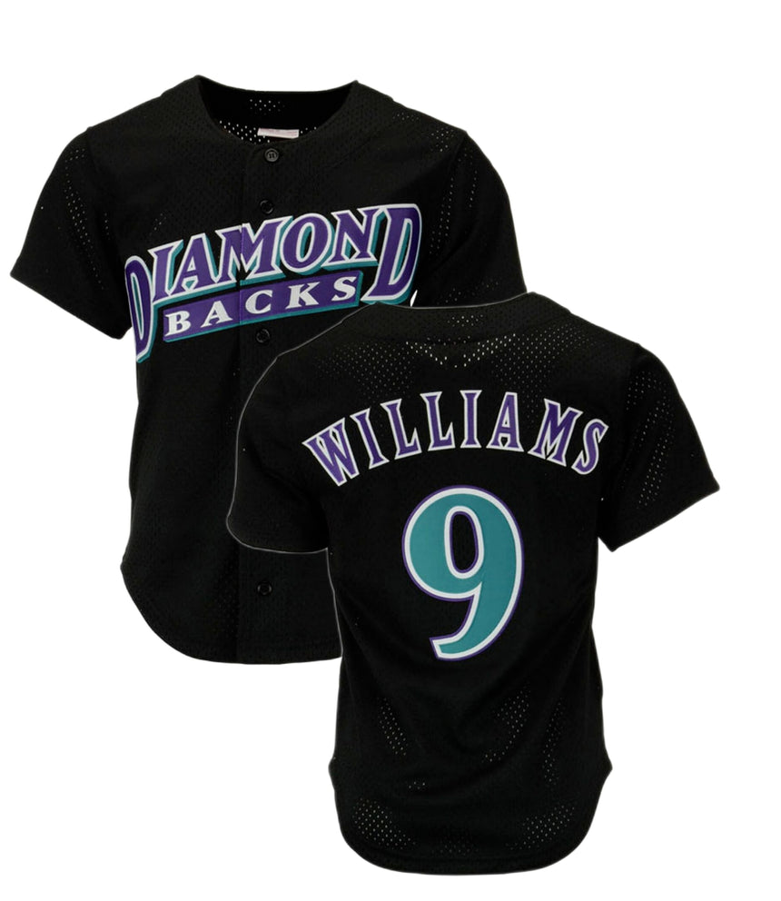 Men's Arizona Diamondbacks Matt Williams Mitchell & Ness Black Cooperstown Collection Batting Practice Jersey - vstockx