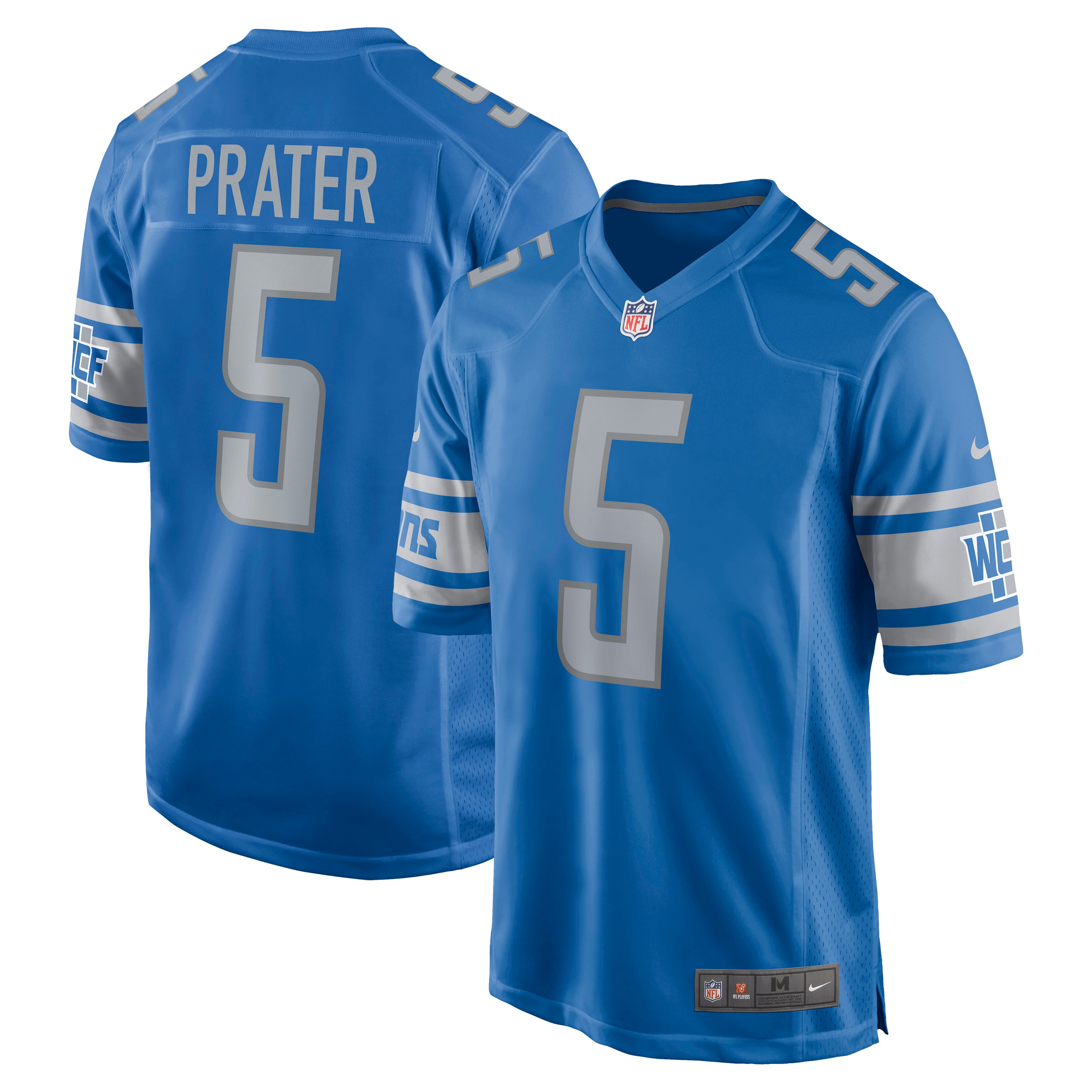 Matt Prater Detroit Lions Nike Game Jersey - Blue - vstockx