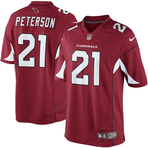 Patrick Peterson Arizona Cardinals Nike Youth No. 21 Limited Jersey - Cardinal - vstockx