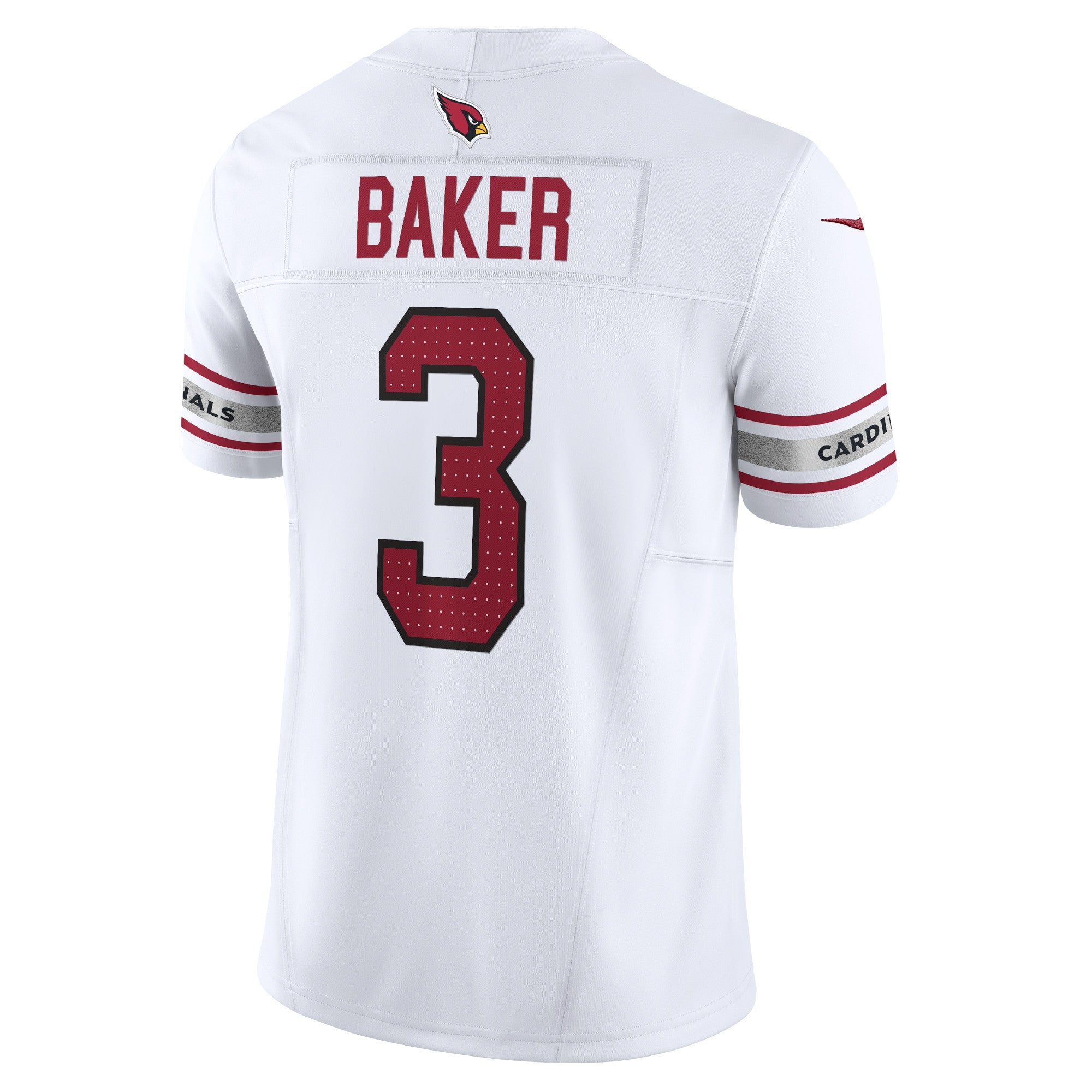 Men's Nike Budda Baker White Arizona Cardinals Vapor F.U.S.E. Limited Jersey - vstockx