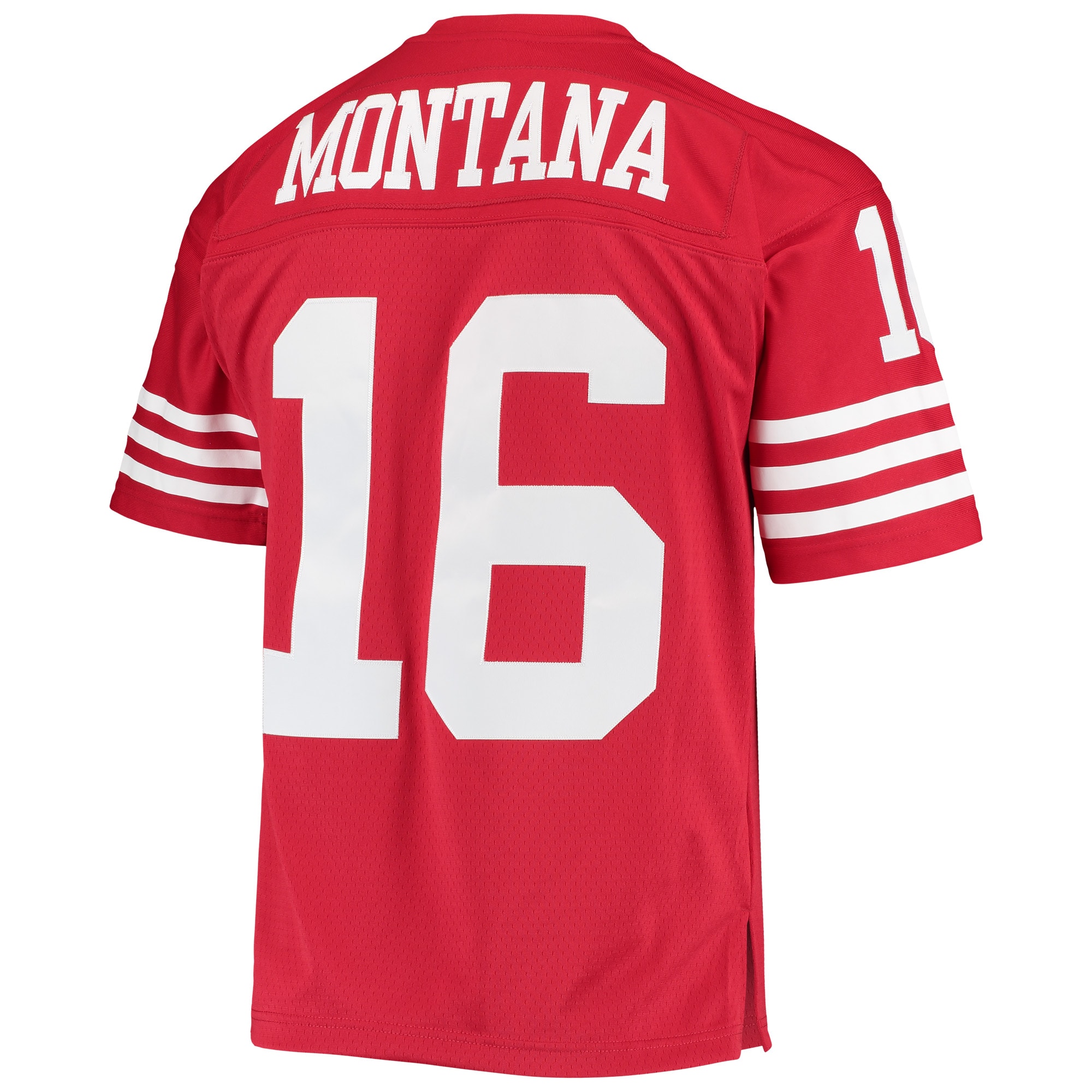 Joe Montana San Francisco 49ers Mitchell & Ness Legacy Replica Jersey - Scarlet - vstockx