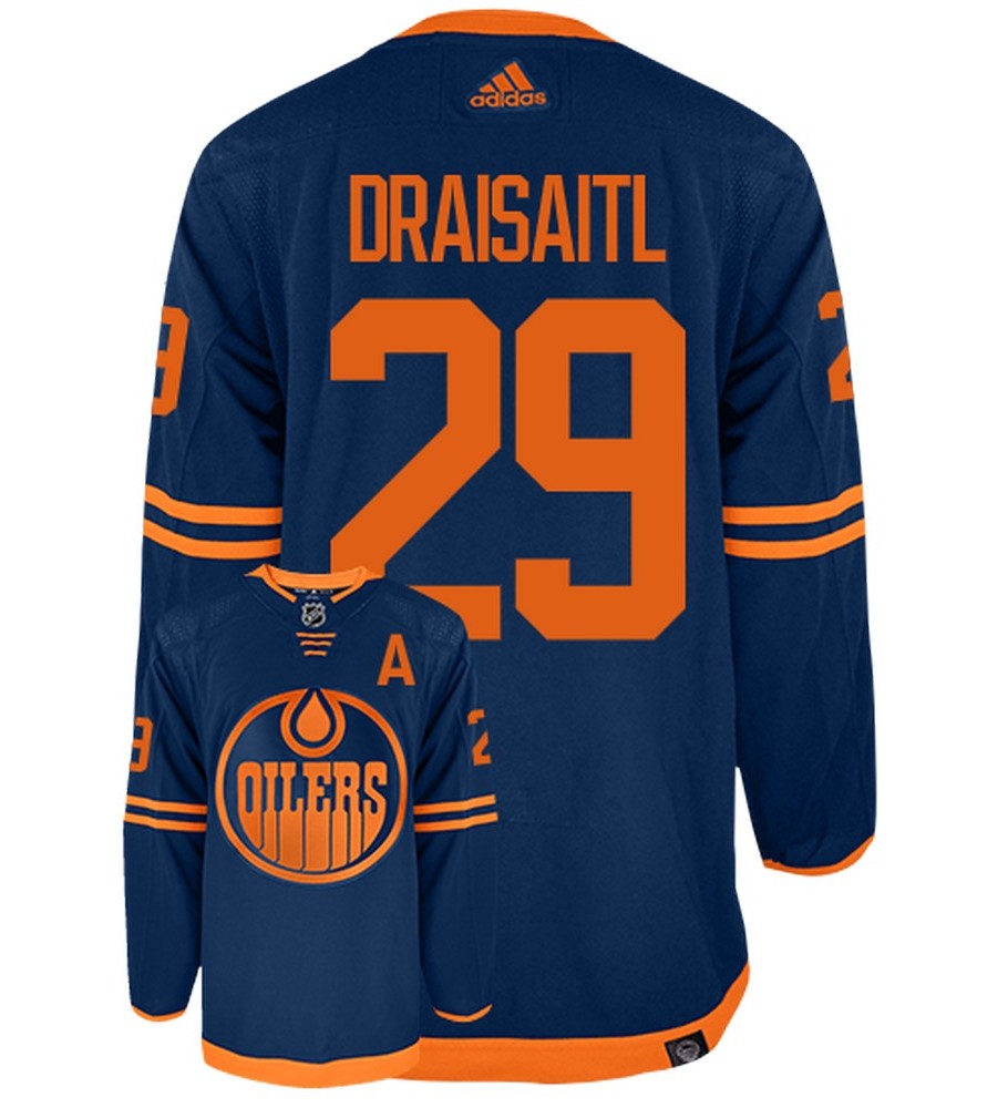 Leon Draisaitl Edmonton Oilers 2022 Adidas Primegreen Authentic NHL Hockey Jersey - vstockx
