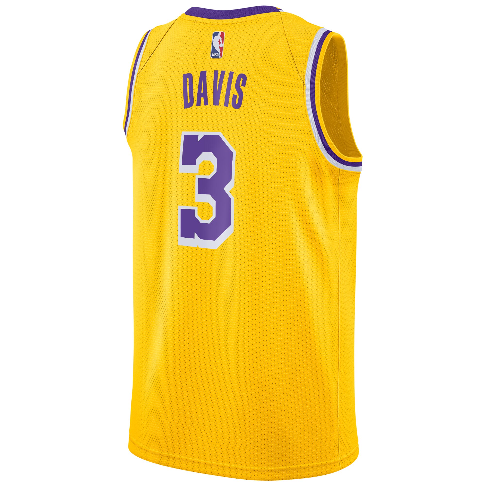 Anthony Davis Los Angeles Lakers Nike 2019/20 Swingman Jersey Gold - Icon Edition - vstockx