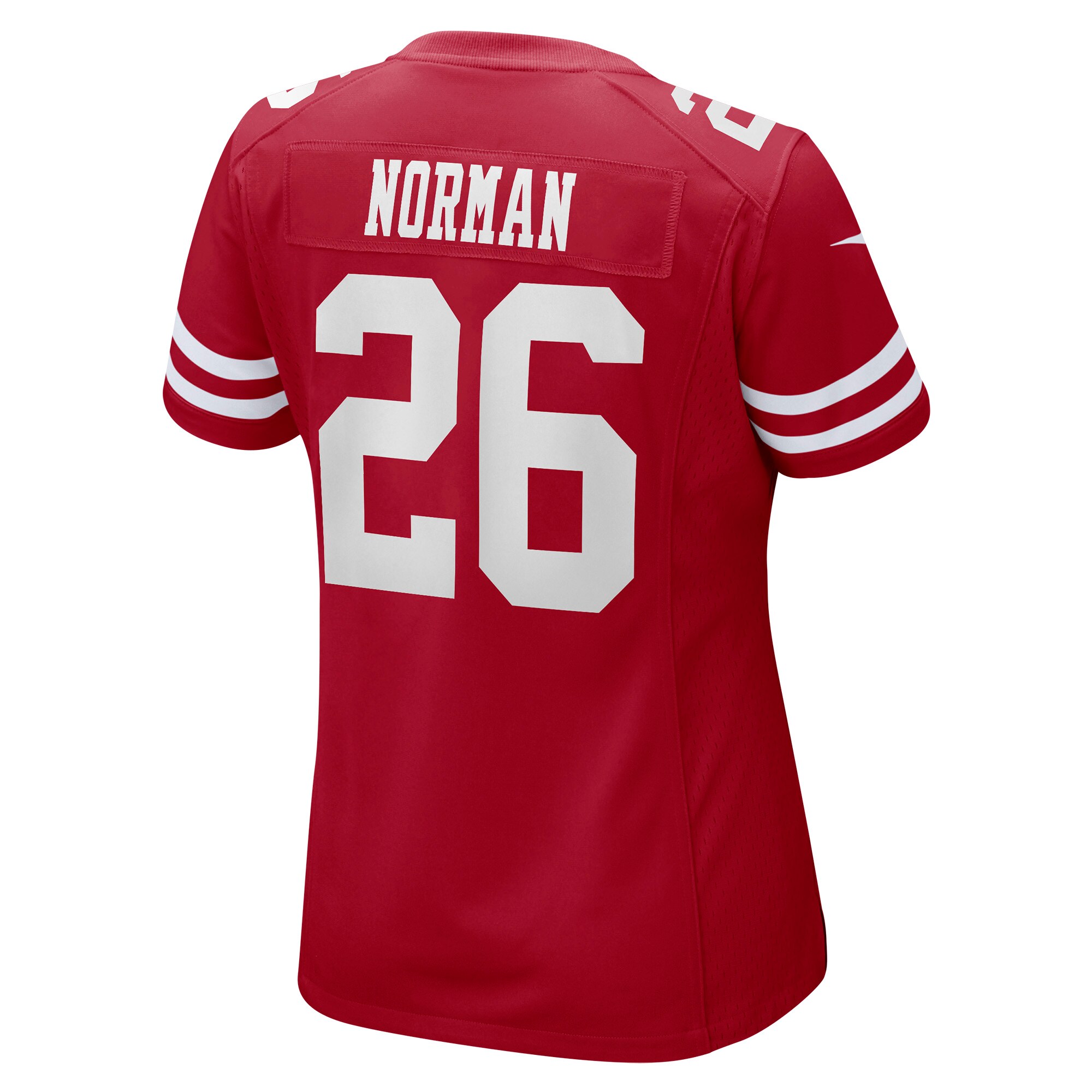 Josh Norman San Francisco 49ers Nike Women's Game Player Jersey - Scarlet - vstockx