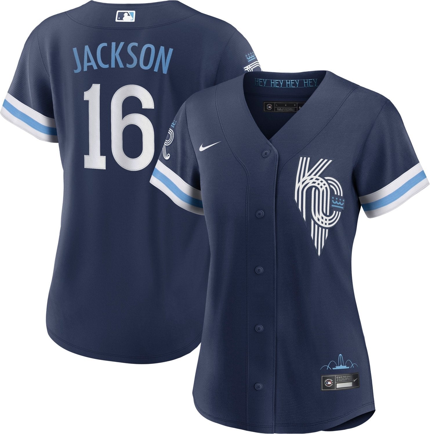 Nike Women's Kansas City Royals Jackson Kowar #37 City Connect Replica Jersey - vstockx