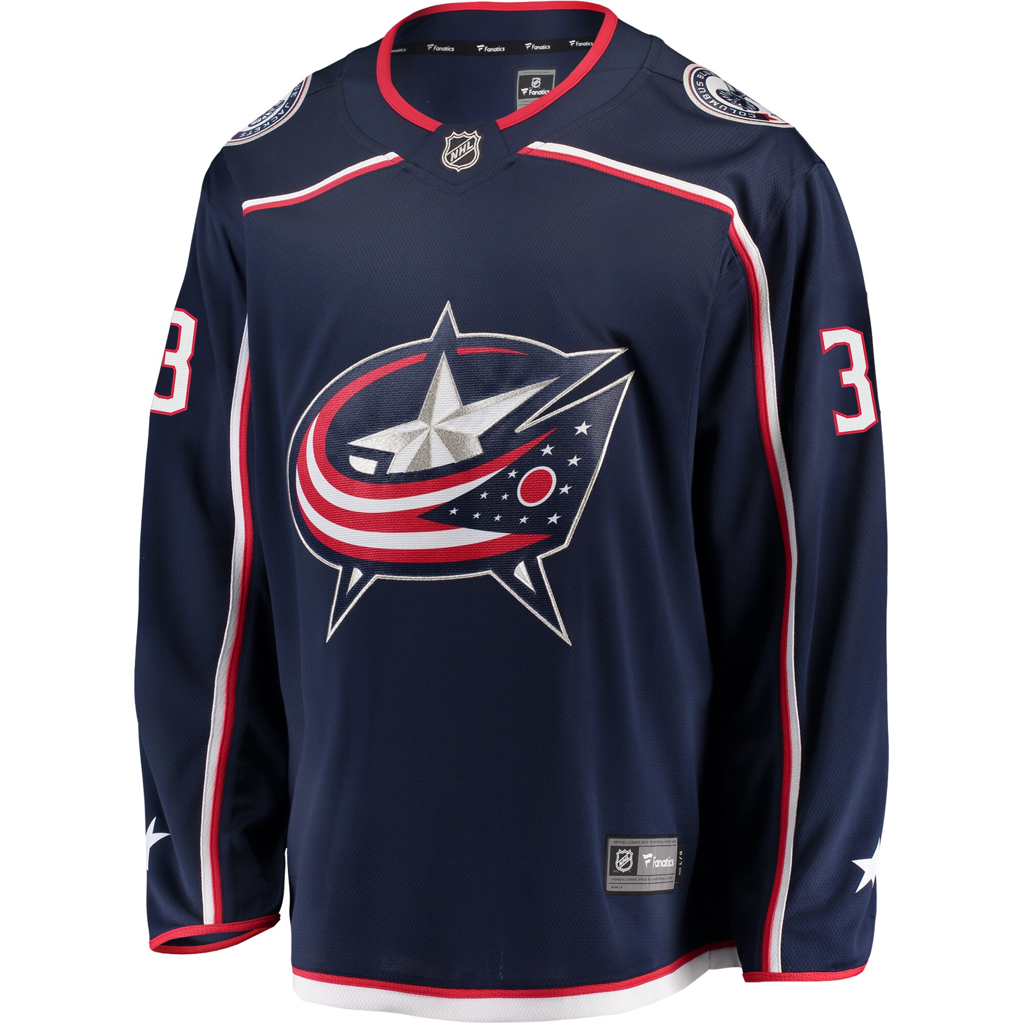 Seth Jones Columbus Blue Jackets Fanatics Branded Youth Breakaway Player Jersey - Navy - vstockx