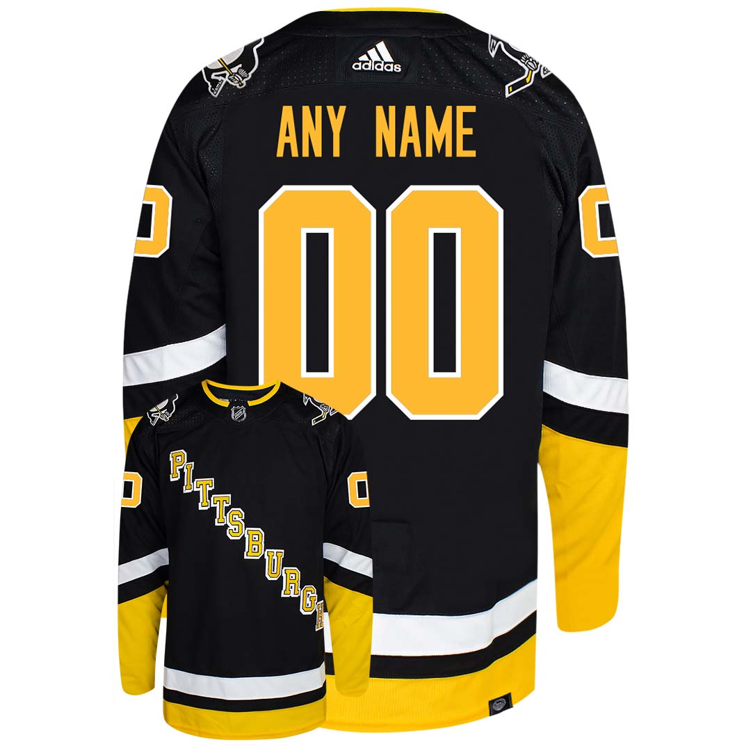 Pittsburgh Penguins Adidas Primegreen Authentic NHL Hockey Jersey - vstockx