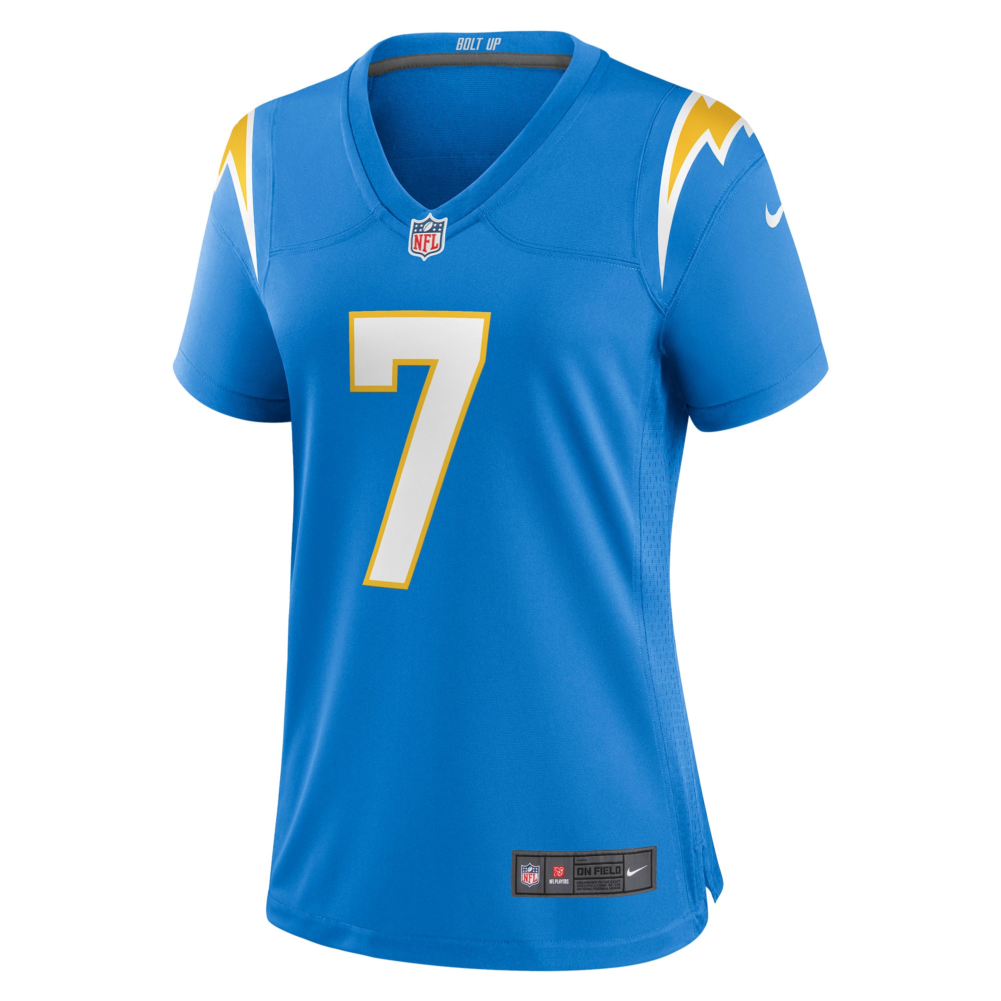 Gerald Everett Los Angeles Chargers Nike Women's Player Game Jersey - Powder Blue - vstockx