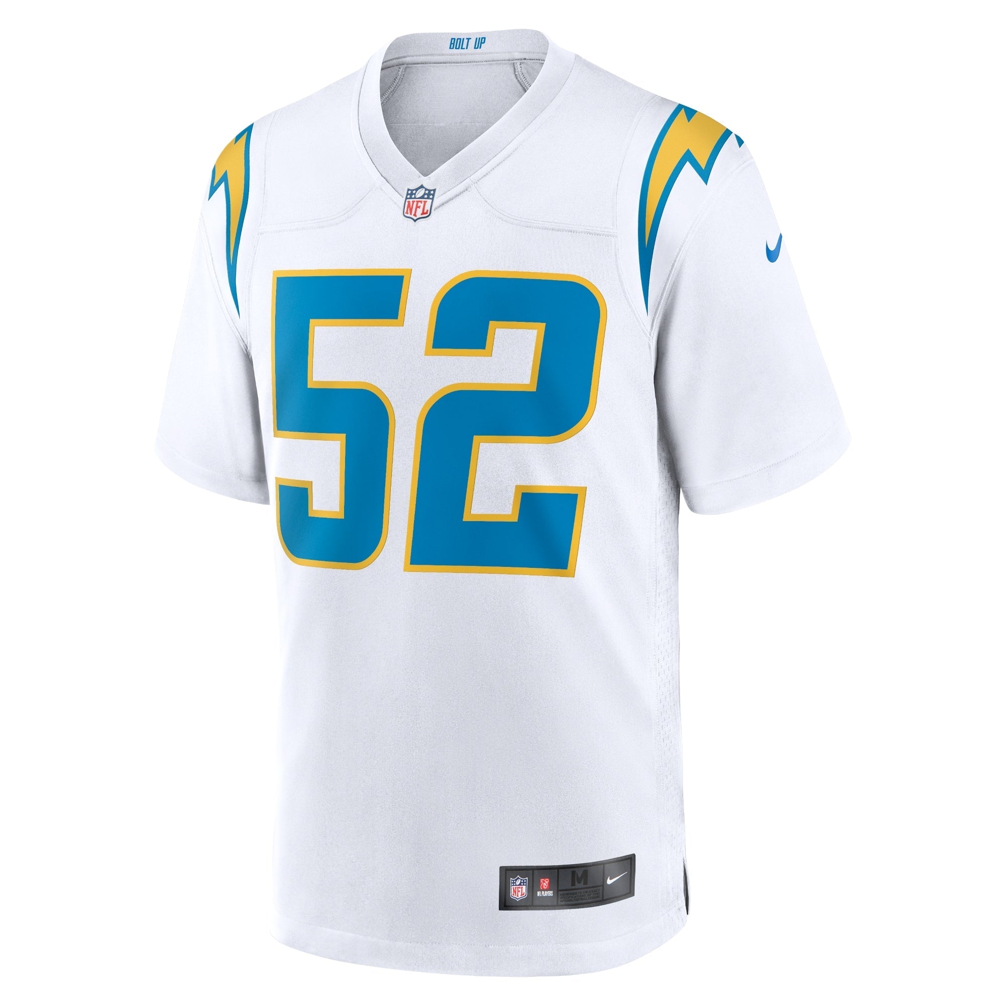 Men's Nike Khalil Mack White Los Angeles Chargers Game Jersey - vstockx