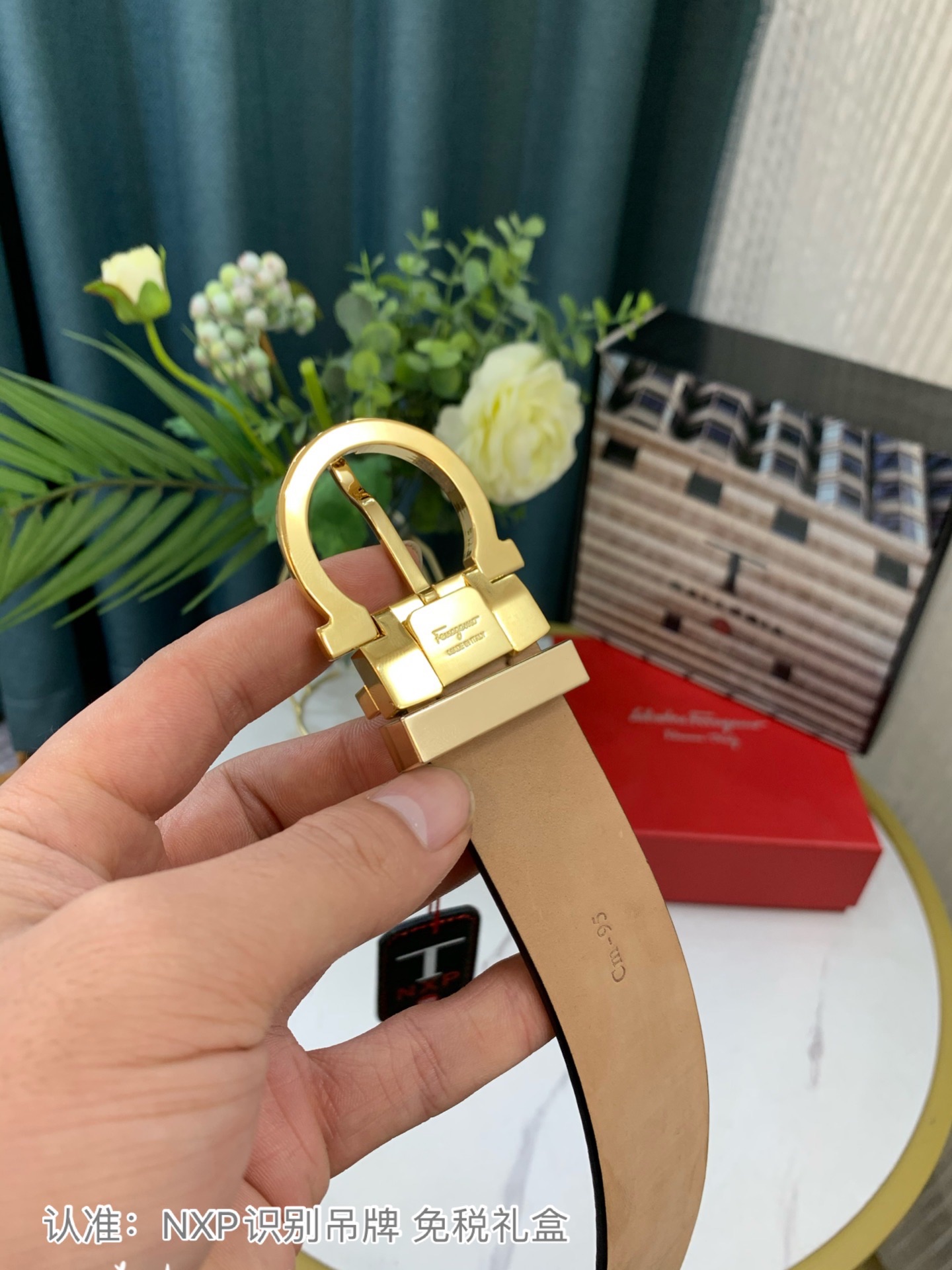 Streetwear Belt Ferragamo 319095 size:3.5cm - vstockx