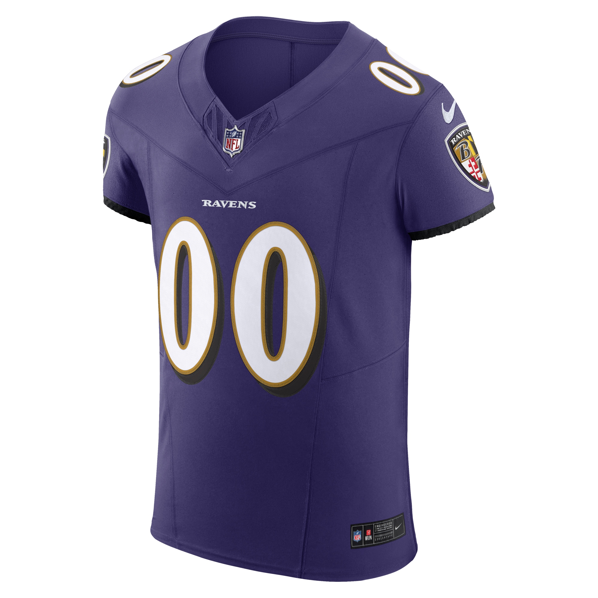 Baltimore Ravens Nike Vapor F.U.S.E. Elite Custom Jersey - Purple - vstockx