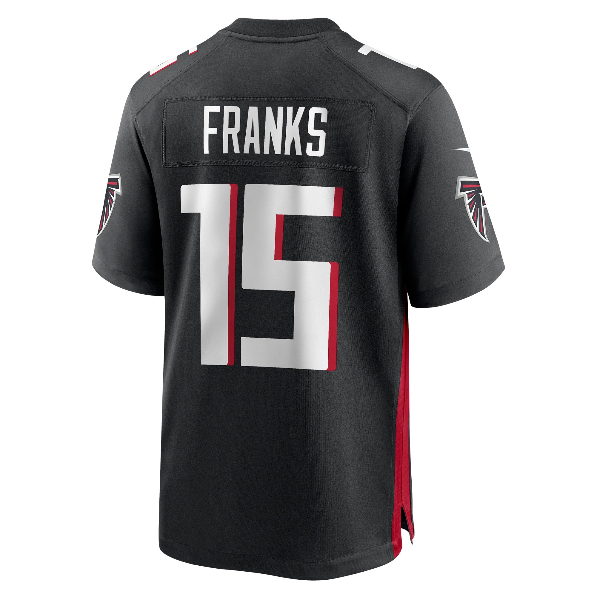 Men's Nike Feleipe Franks Black Atlanta Falcons Game Jersey - vstockx
