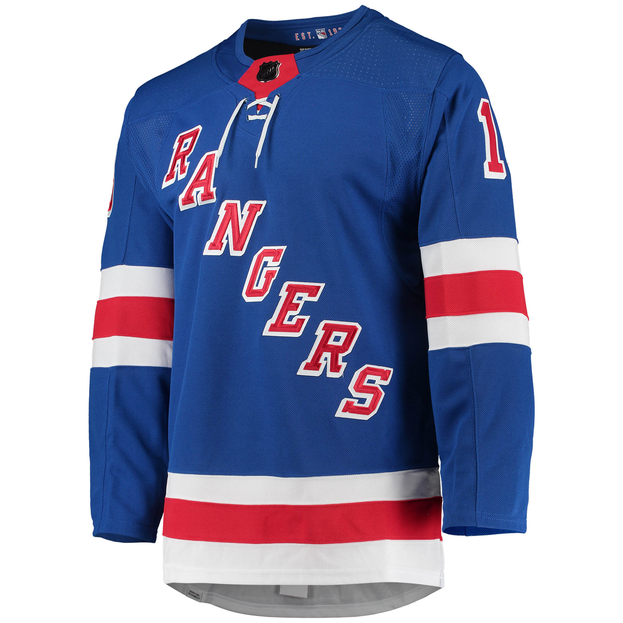 Alexis Lafreniere New York Rangers adidas Home Primegreen Authentic Pro Player Jersey - Blue - vstockx