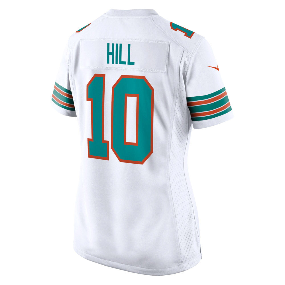 Women's Miami Dolphins Tyreek Hill Alternate Game Jersey White - vstockx