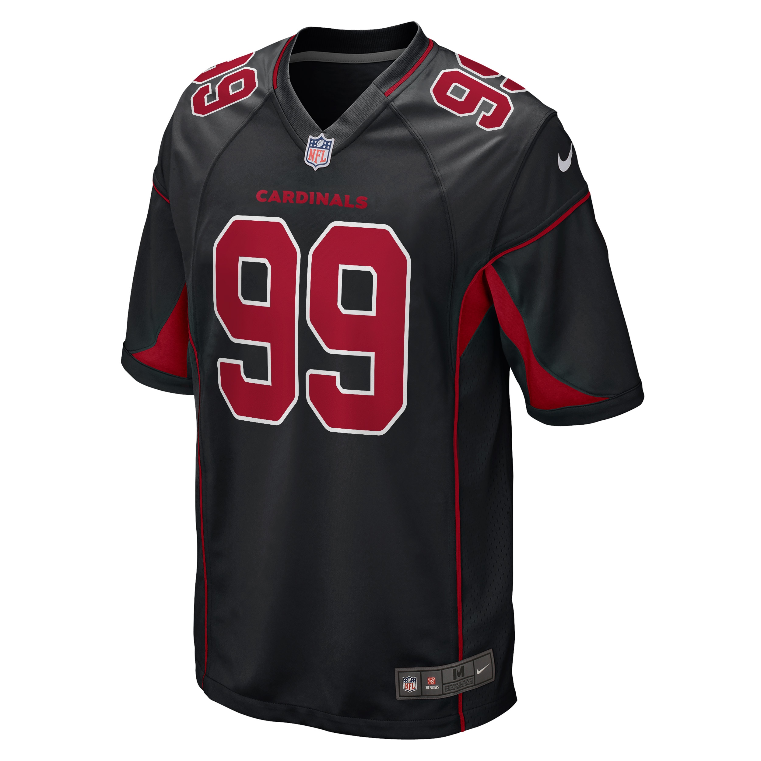 J.J. Watt Arizona Cardinals Nike 2nd Alternate Game Jersey - Black - vstockx