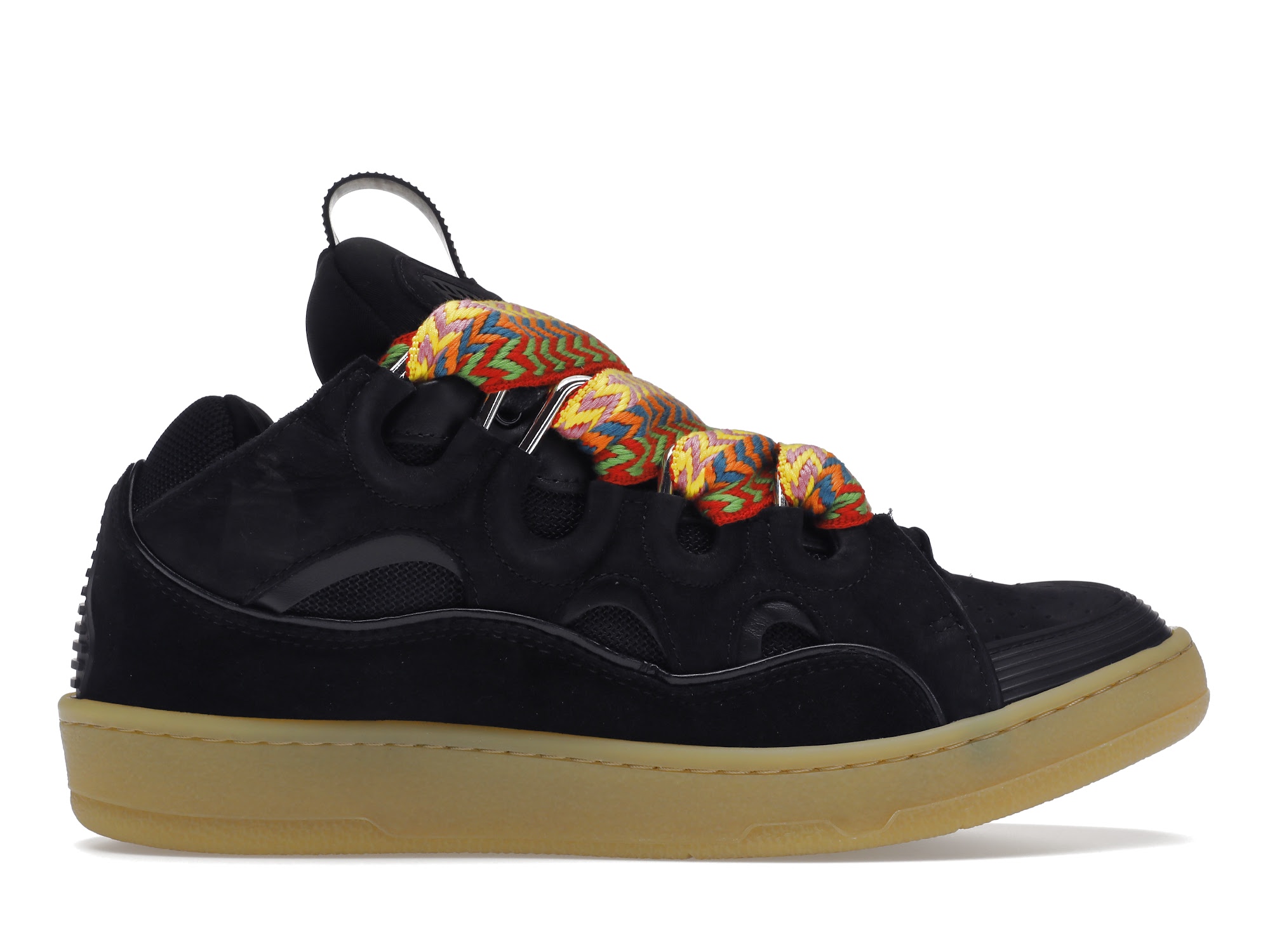 Lanvin Leather Curb Black - vstockx