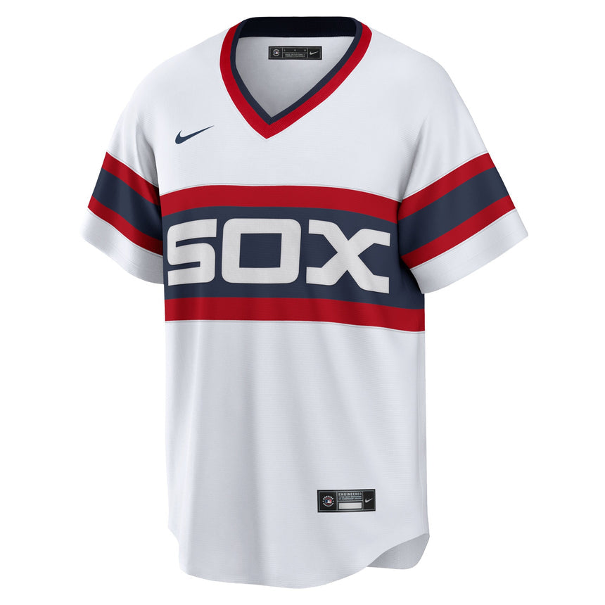 Men's Chicago White Sox Frank Thomas Cooperstown Collection White Home Sunday Alternate Premium Stitch Replica Team Jersey - vstockx