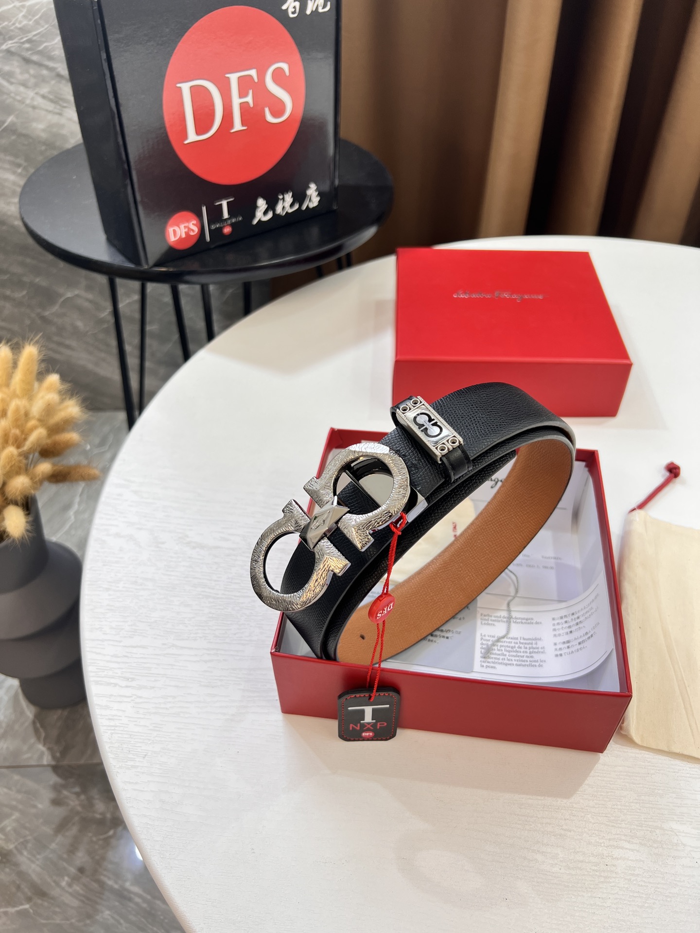 Streetwear Belt Ferragamo 319689 size:3.5cm - vstockx