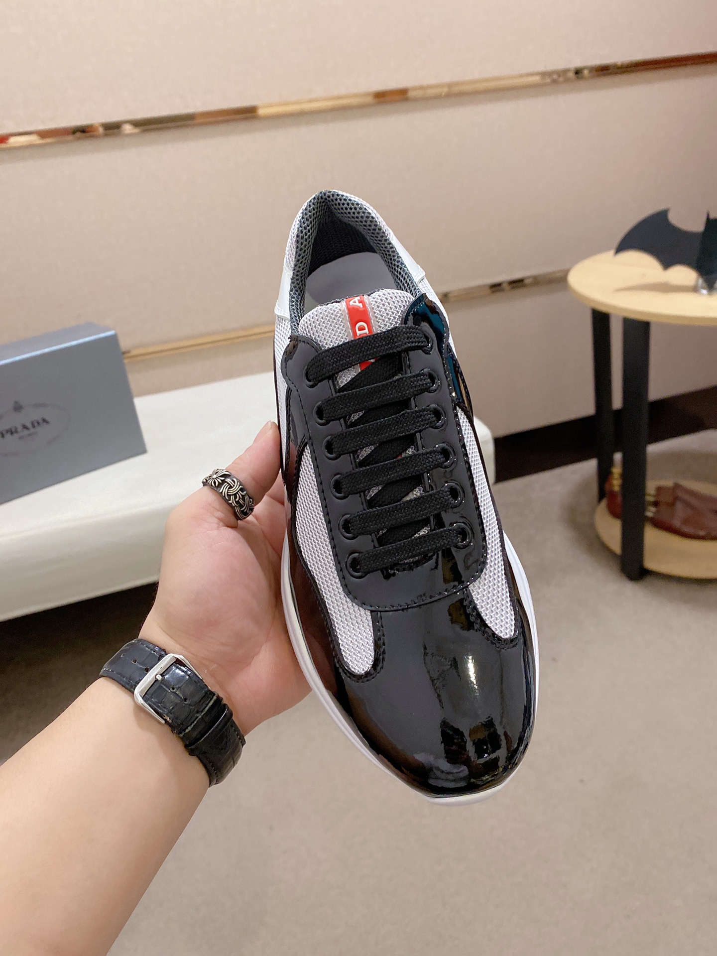 Prada America's Cup sneaker 3 - vstockx