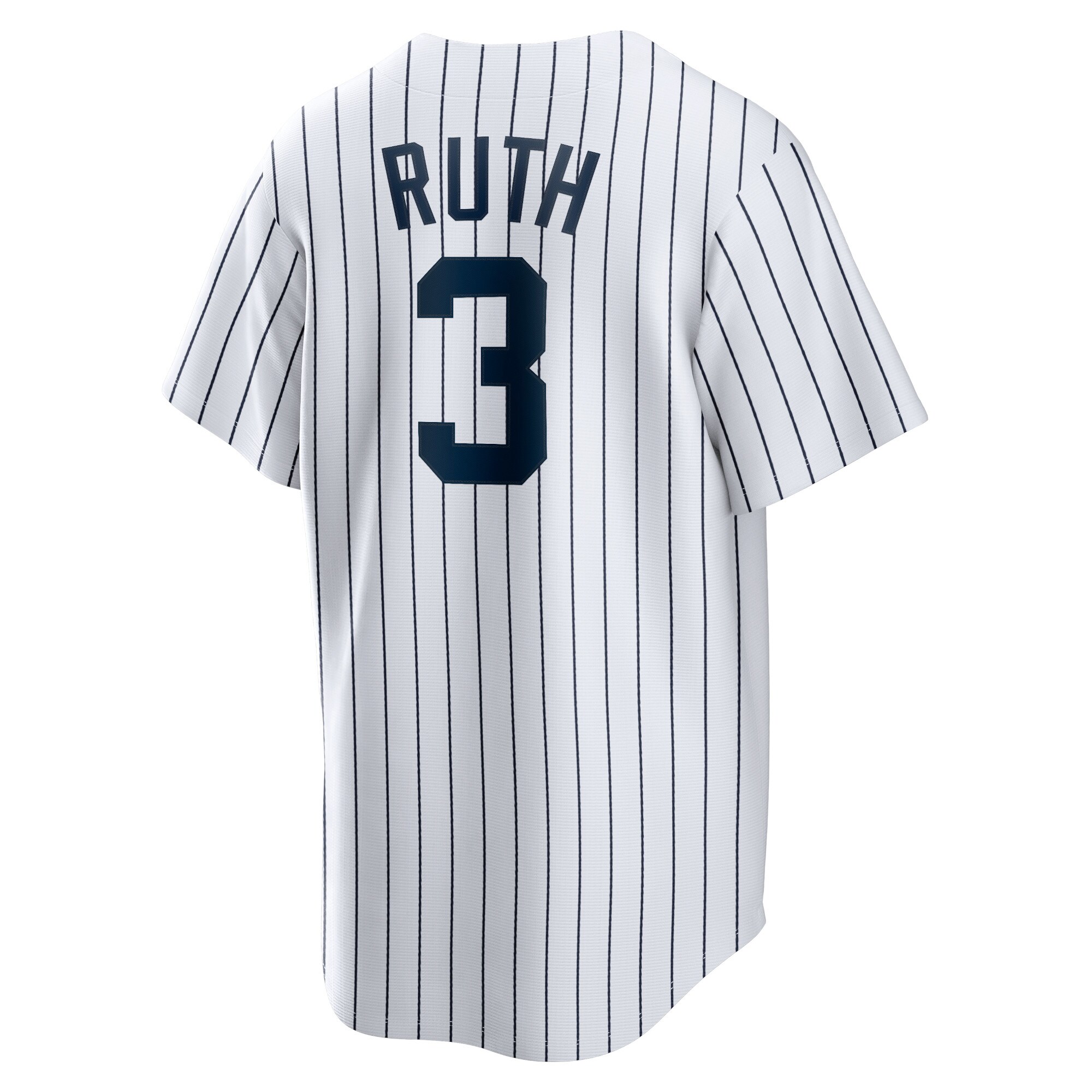 Babe Ruth New York Yankees Nike Home Cooperstown Collection Player Jersey - White - vstockx