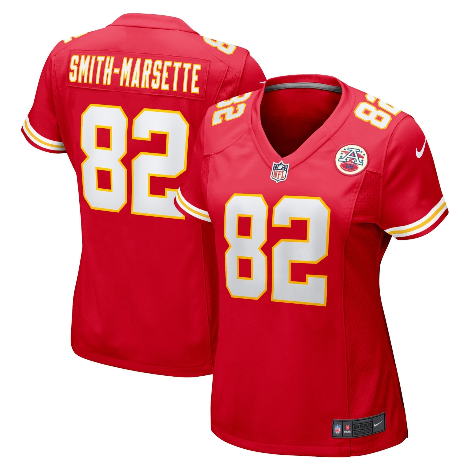 Women's Nike Ihmir Smith-Marsette Red Kansas City Chiefs Home Game Player Jersey - vstockx