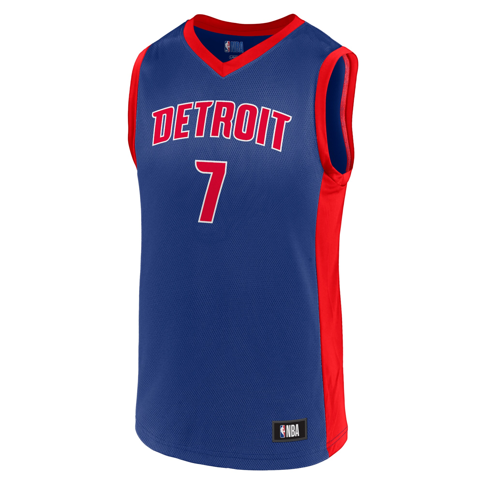 Youth Killian Hayes Blue Detroit Pistons Player Jersey - vstockx