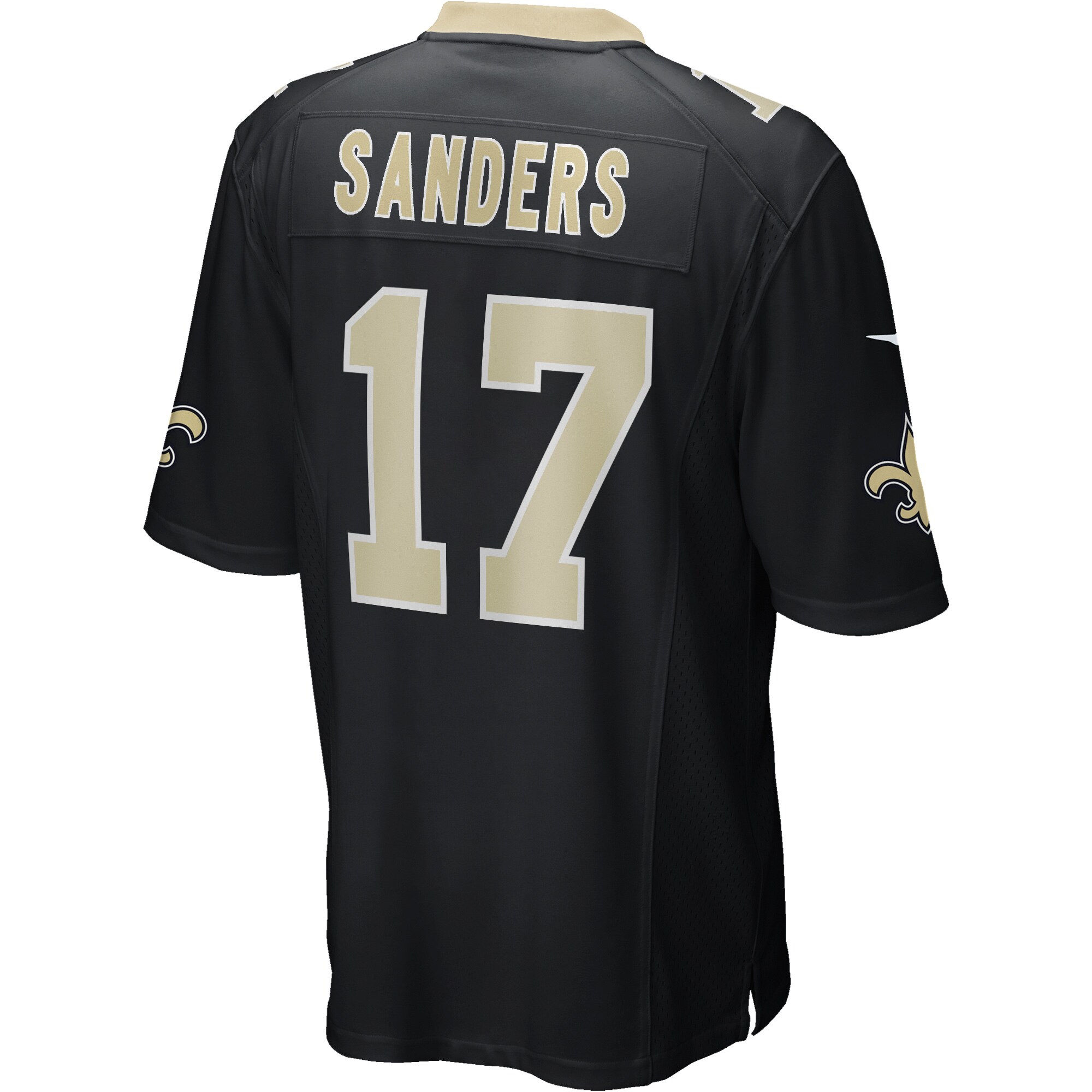 Emmanuel Sanders New Orleans Saints Nike Game Player Jersey - Black - vstockx