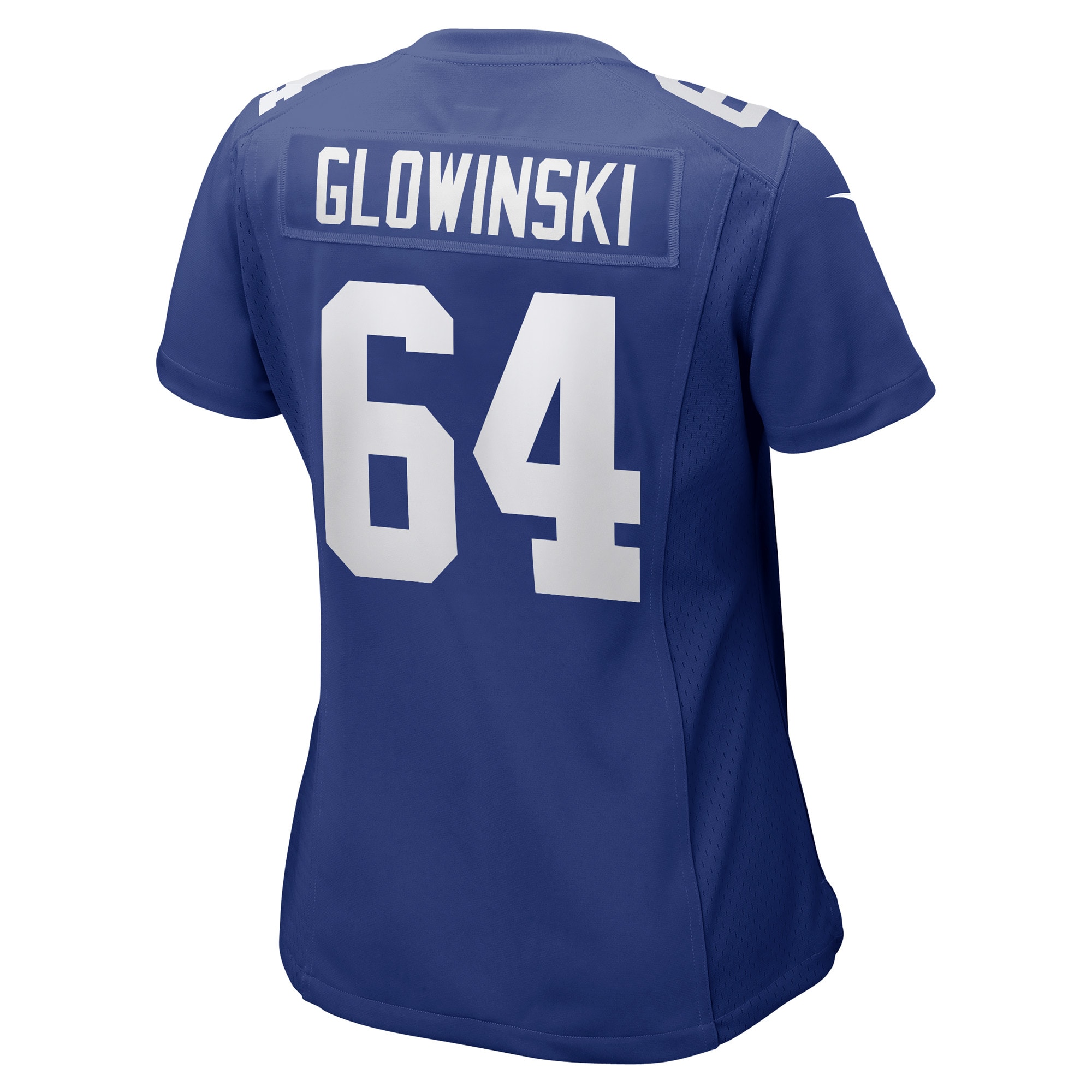 Mark Glowinski New York Giants Nike Women's Game Player Jersey - Royal - vstockx
