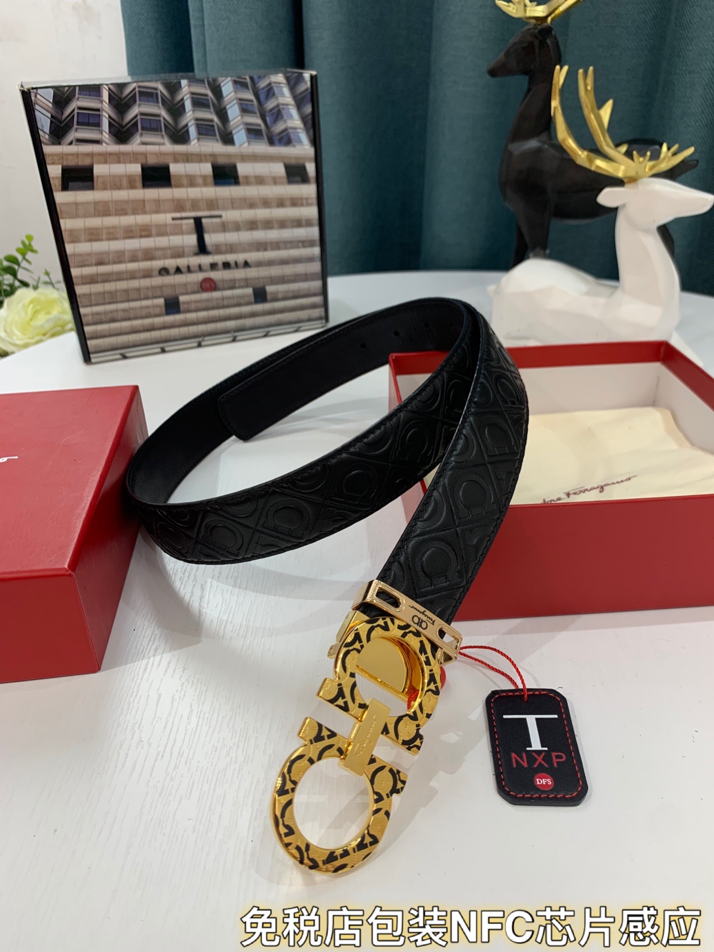 Streetwear Belt Ferragamo 319184 size:3.5cm - vstockx