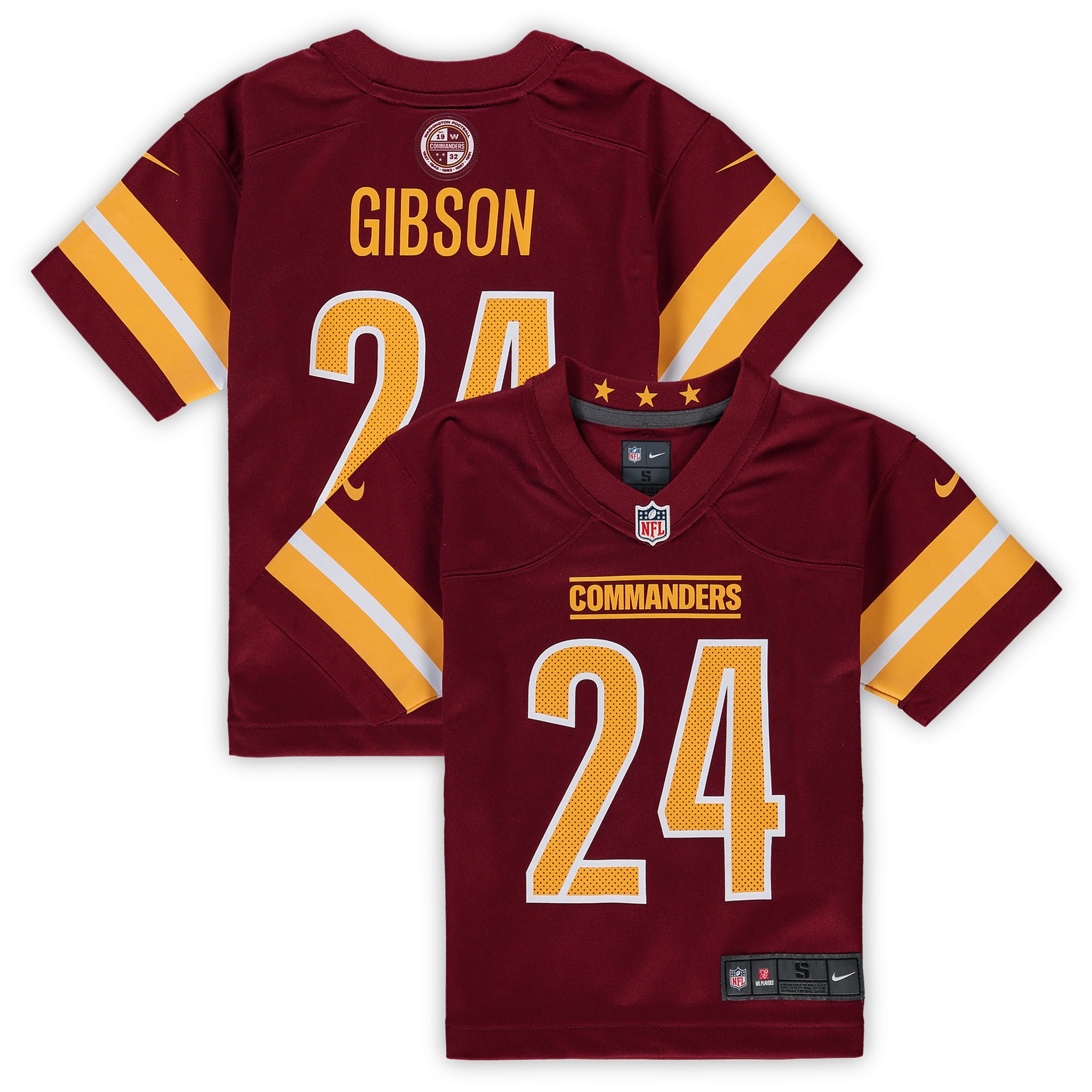 Antonio Gibson Washington Commanders Nike Preschool Game Jersey - Burgundy - vstockx
