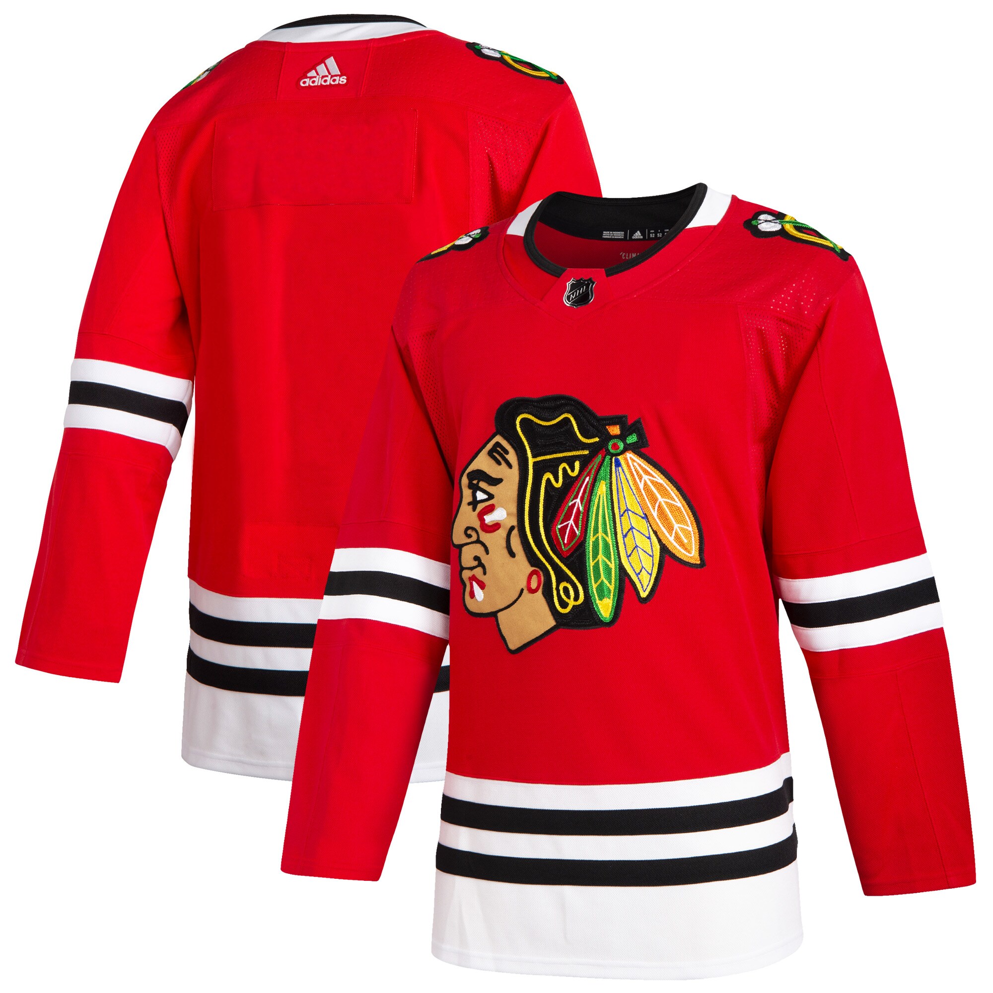 Chicago Blackhawks adidas Home Authentic Jersey - Red - vstockx
