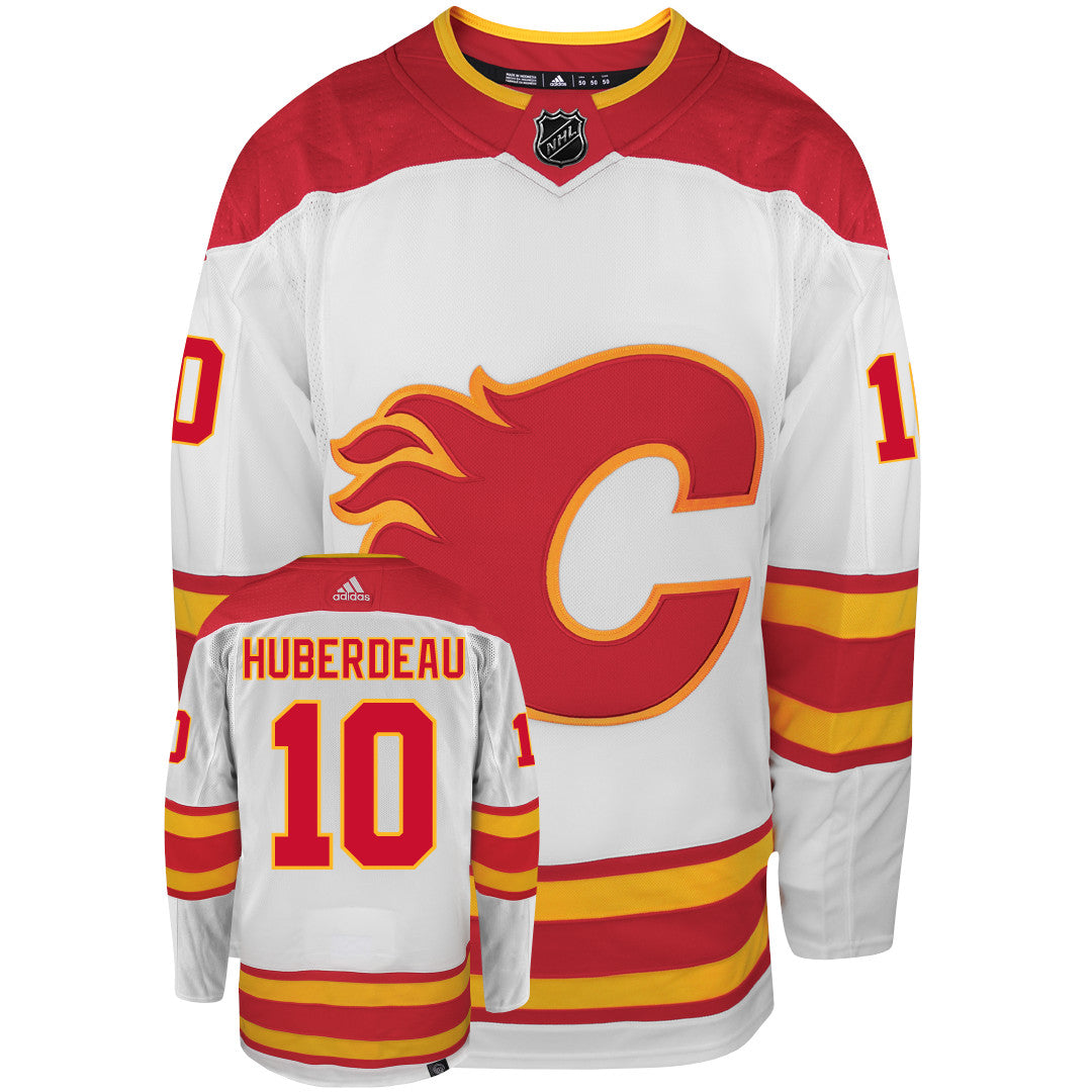 Jonathan Huberdeau Calgary Flames Adidas Primegreen Authentic NHL Hockey Jersey - vstockx